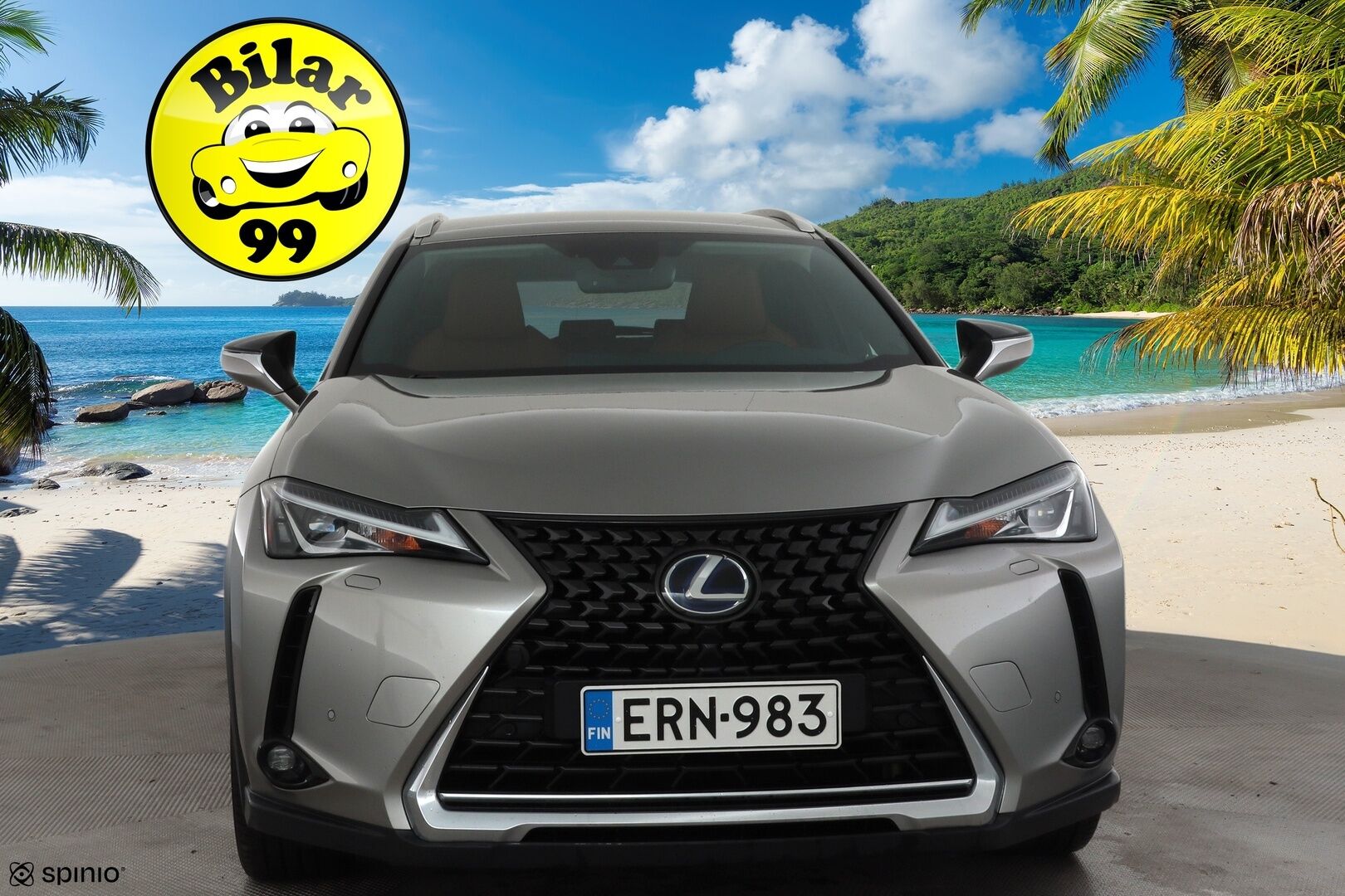 Lexus UX 2019 250h AWD Premium * ACC / P.kamera / Sähköpenkit / Mark Levinson / Ruskeat nahat / Navi / LED / KeylessGo * - Lohkolämmitin / Suomi-auto / Merkkihuollettu