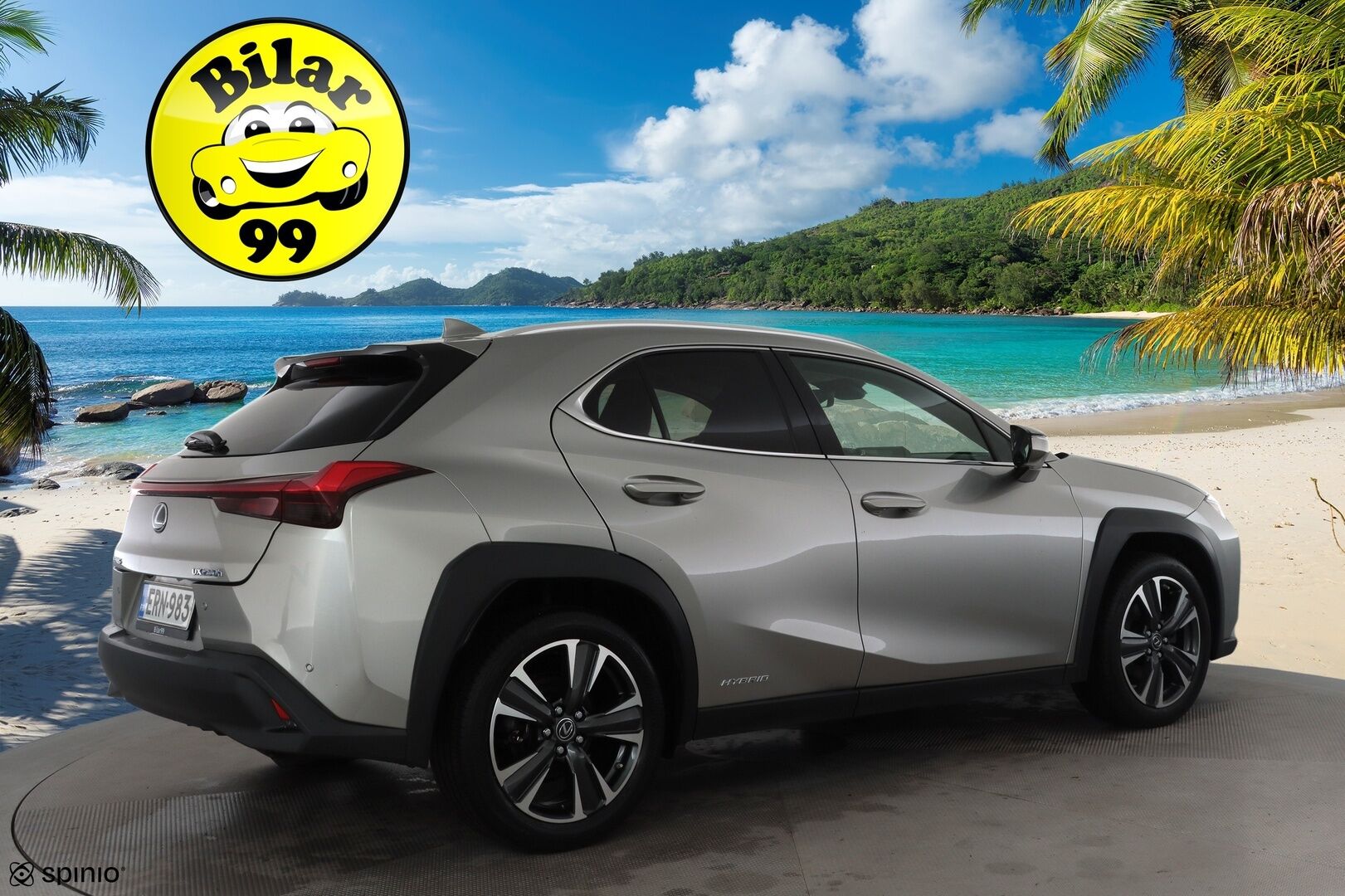 Lexus UX 2019 250h AWD Premium * ACC / P.kamera / Sähköpenkit / Mark Levinson / Ruskeat nahat / Navi / LED / KeylessGo * - Lohkolämmitin / Suomi-auto / Merkkihuollettu - Osta nyt, maksa vasta ensi vuonna