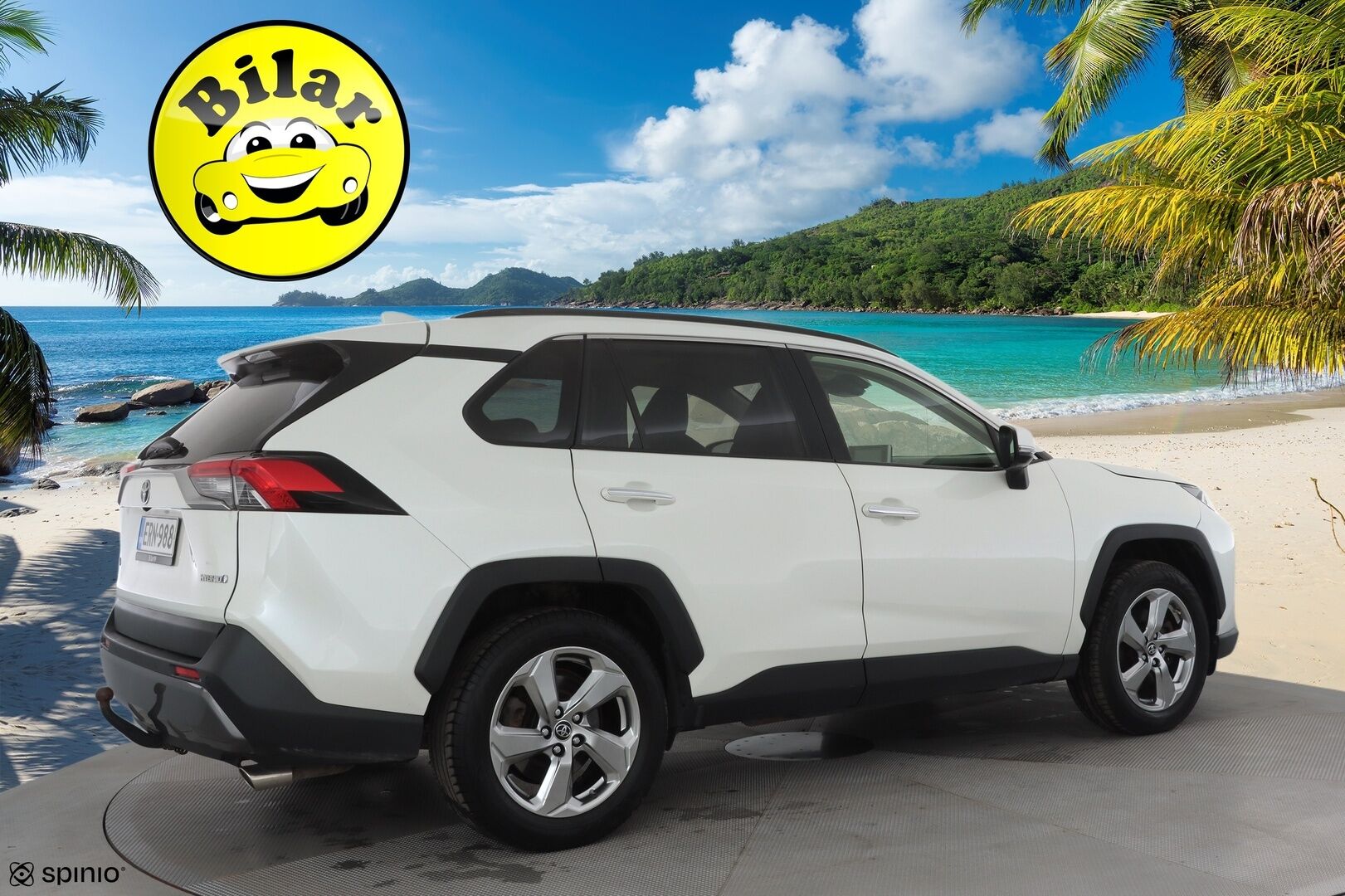 Toyota RAV4 2019 2,5 Hybrid AWD-i Premium - | ACC | Webasto | Koukku | P.Kamera | LED | Ilmastoidut Nahat | Apple&Android | Suomi-auto | Kahdet Renkaat | Merkkihuollettu |