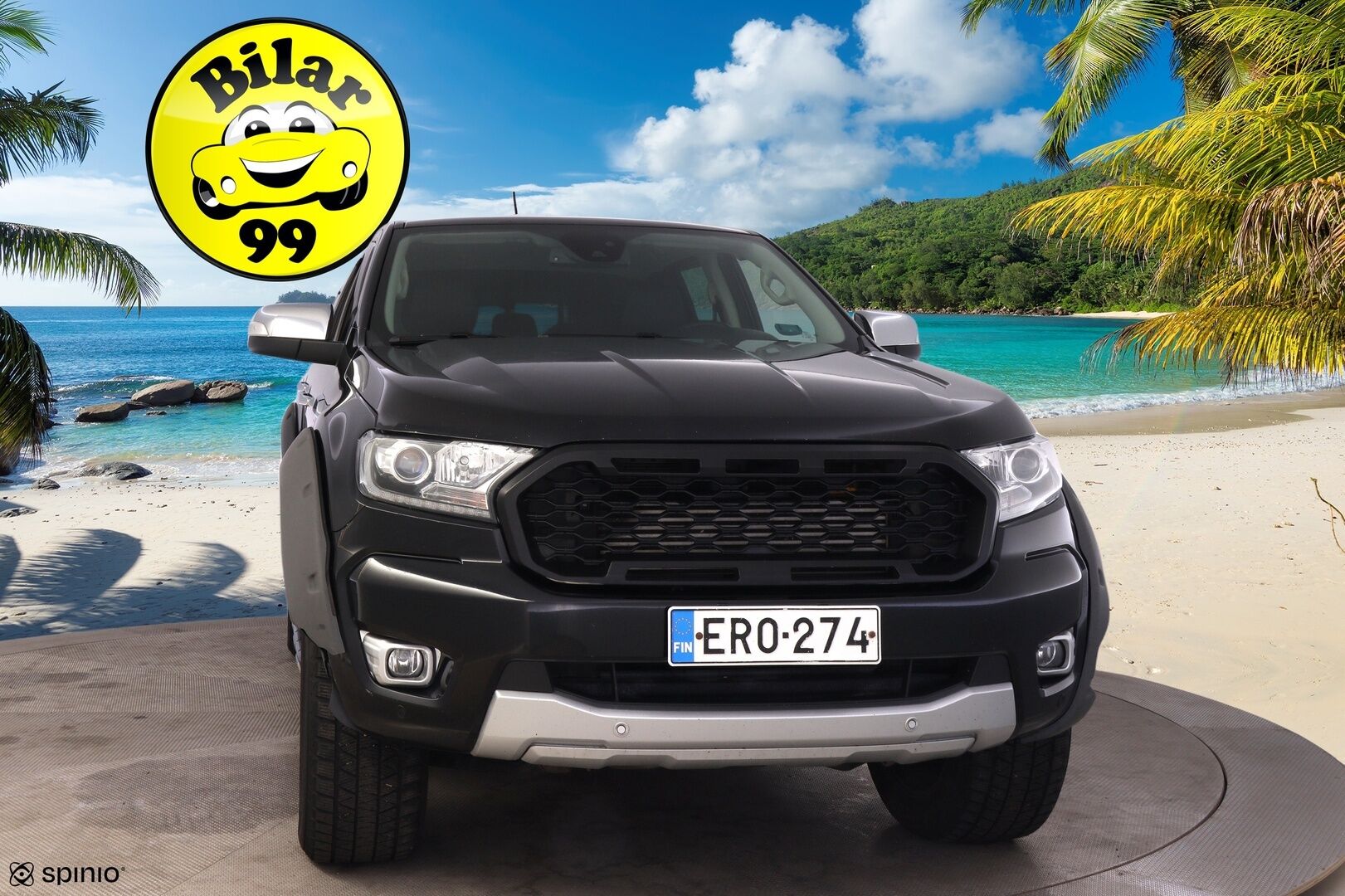 FORD Ranger 2020 Double Cab 2,0 TDCi Bi Turbo 213 hp A10 4x4 Limited N2G * Webasto / Lämm. tuulilasi / Sähköpenkki / Nahat / P. kamera* - Suomi-auto /Juuri tehty Jakopää! / Katsastettu 04/25 / Lavakate / Hiljattain iso jarruremontti - HULLUT JOULUT KORKOTARJOUS 2,49% 