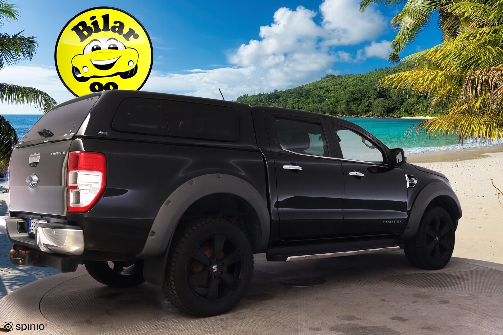 FORD Ranger 2020 Double Cab 2,0 TDCi Bi Turbo 213 hp A10 4x4 Limited N2G * Webasto / Lämm. tuulilasi / Sähköpenkki / Nahat / P. kamera* - Suomi-auto /Juuri huollettu / Katsastettu 04/25 / Lavakate / Hiljattain iso jarruremontti