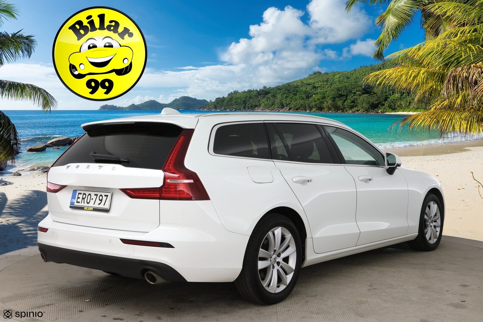 Volvo V60 2020 T4 Business aut / Webasto / LED / Keyless / P-tutka / VOC / - Suomi-auto / Merkkihuollot / Audio. high perf / Dynamic alusta / 