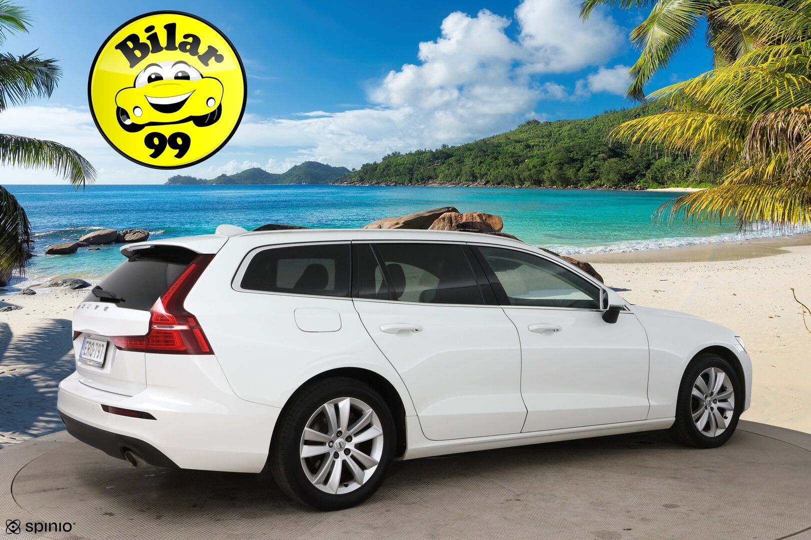 Volvo V60 2020 T4 Business aut / Webasto / LED / Keyless / P-tutka / VOC / - Suomi-auto / Merkkihuollot / Audio. high perf / Dynamic alusta / 