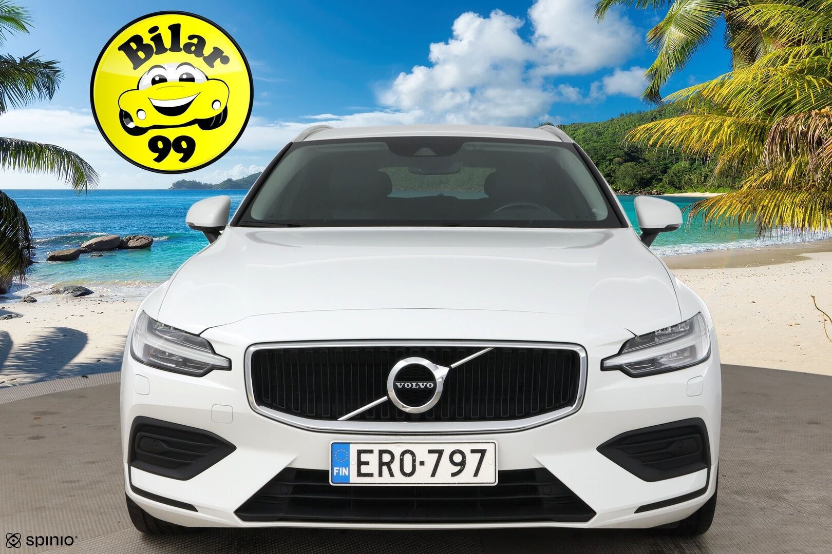 Volvo V60 2020 T4 Business aut / Webasto / LED / Keyless / P-tutka / VOC / - Suomi-auto / Merkkihuollot / Audio. high perf / Dynamic alusta / 
