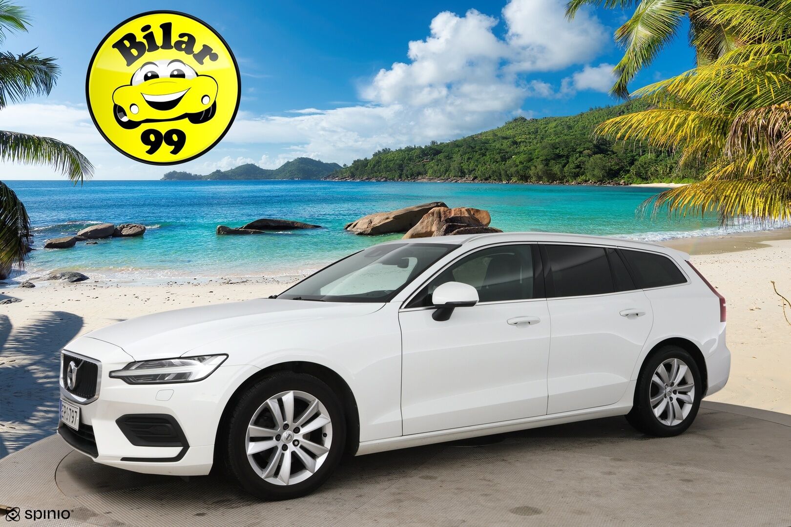 Volvo V60 2020 T4 Business aut / Webasto / LED / Keyless / P-tutka / VOC / - Suomi-auto / Merkkihuollot / Audio. high perf / Dynamic alusta / 