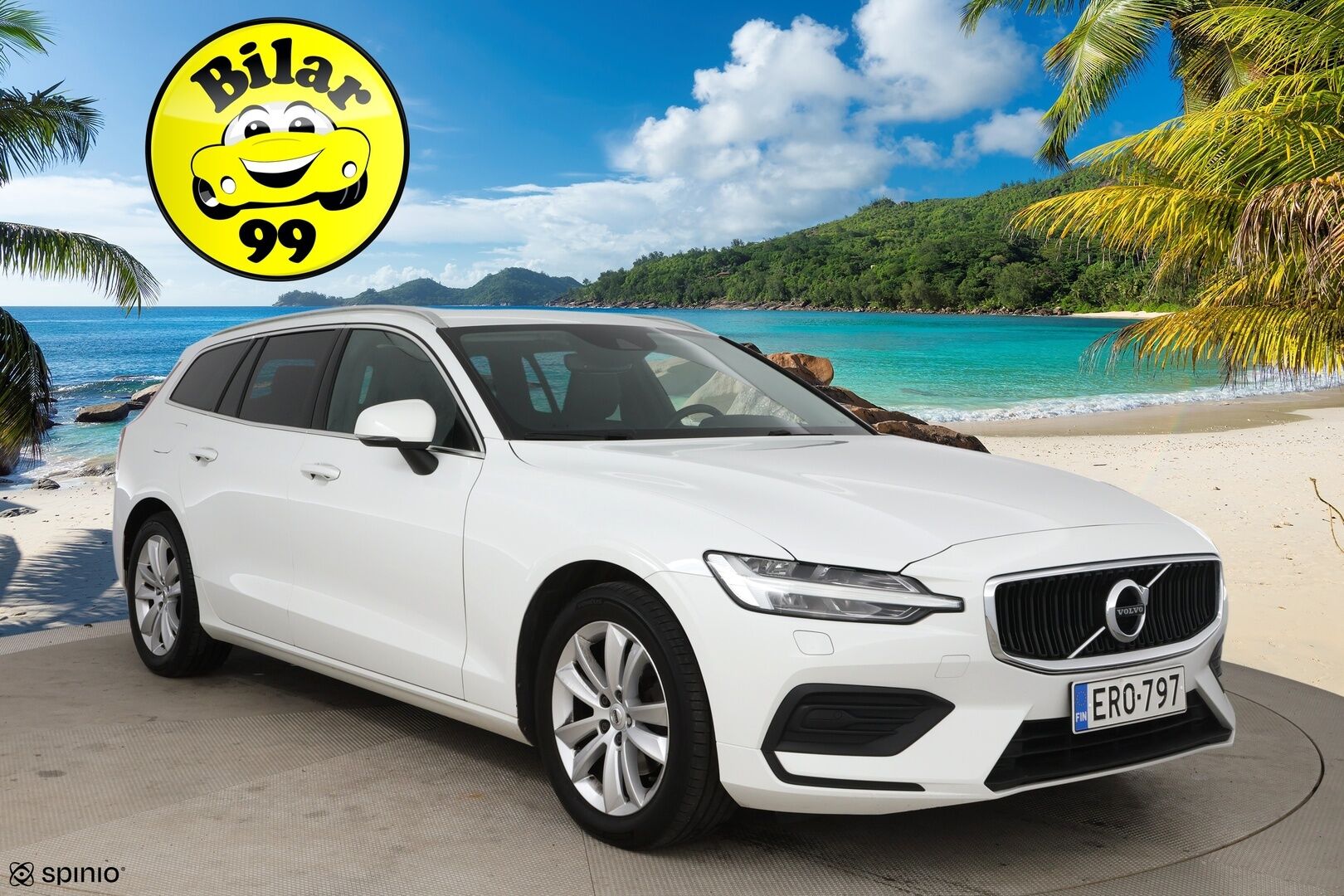 Volvo V60 2020 T4 Business aut / Webasto / LED / Keyless / P-tutka / VOC / - Suomi-auto / Merkkihuollot / Audio. high perf / Dynamic alusta / 