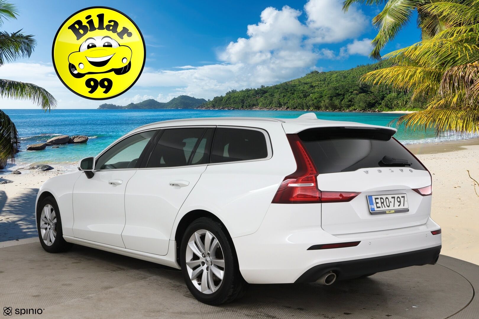 Volvo V60 2020 T4 Business aut / Webasto / LED / Keyless / P-tutka / VOC / - Suomi-auto / Merkkihuollot / Audio. high perf / Dynamic alusta / 