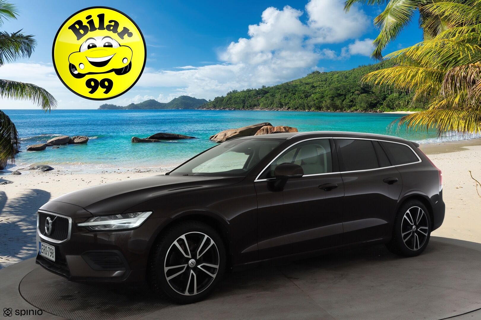 Volvo V60 2020 T4 Business aut * ACC / P.tutka / Muistipenkit / Webasto / LED / Navi / Vaaleat sporttinahat / KeylessGo * - Jakopää tehty 3/26 / Suomi-auto / Kahdet renkaat aluvanteilla