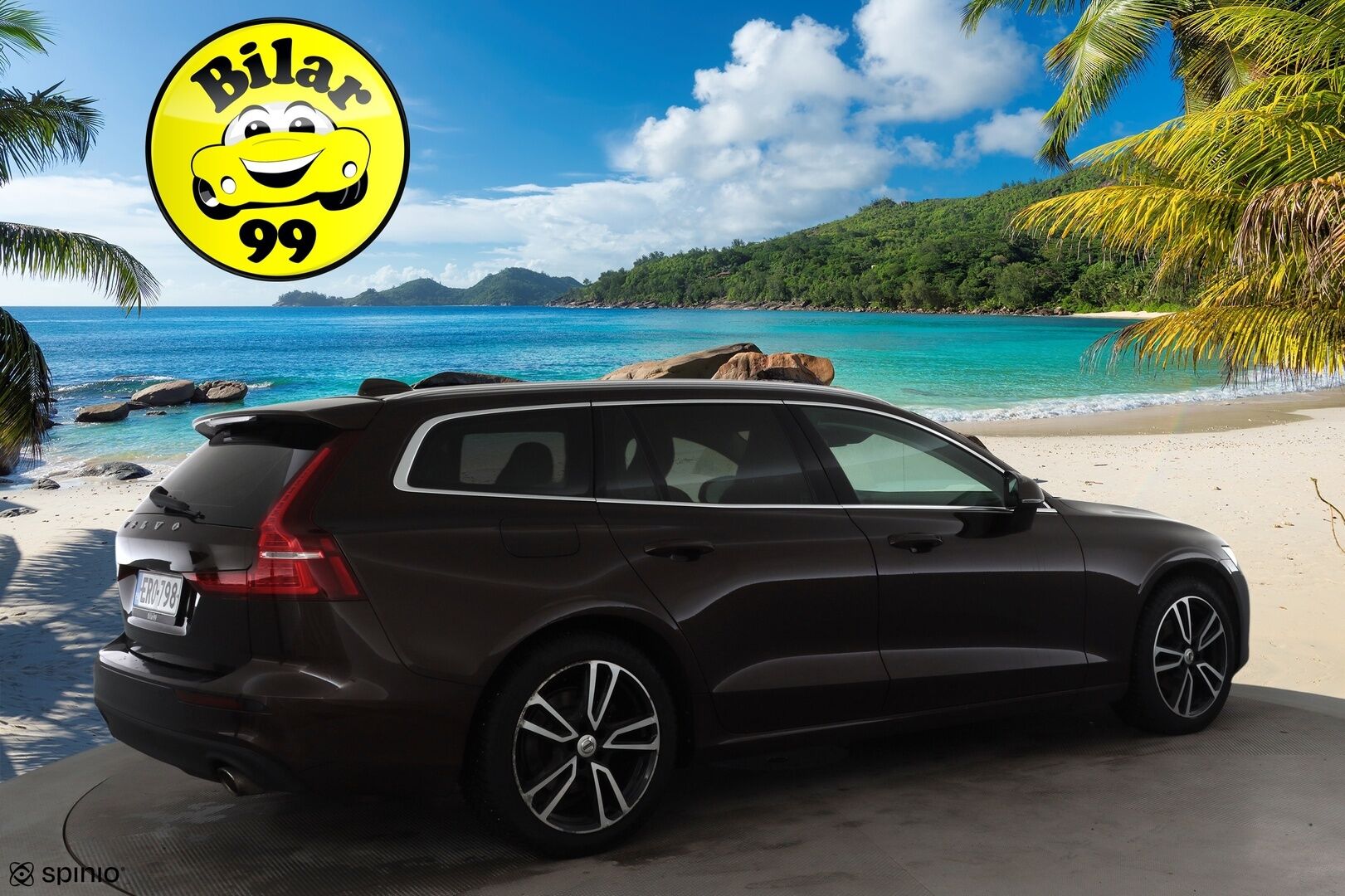 Volvo V60 2020 T4 Business aut * ACC / P.tutka / Muistipenkit / Webasto / LED / Navi / Vaaleat sporttinahat / KeylessGo * - Suomi-auto / Kahdet renkaat aluvanteilla