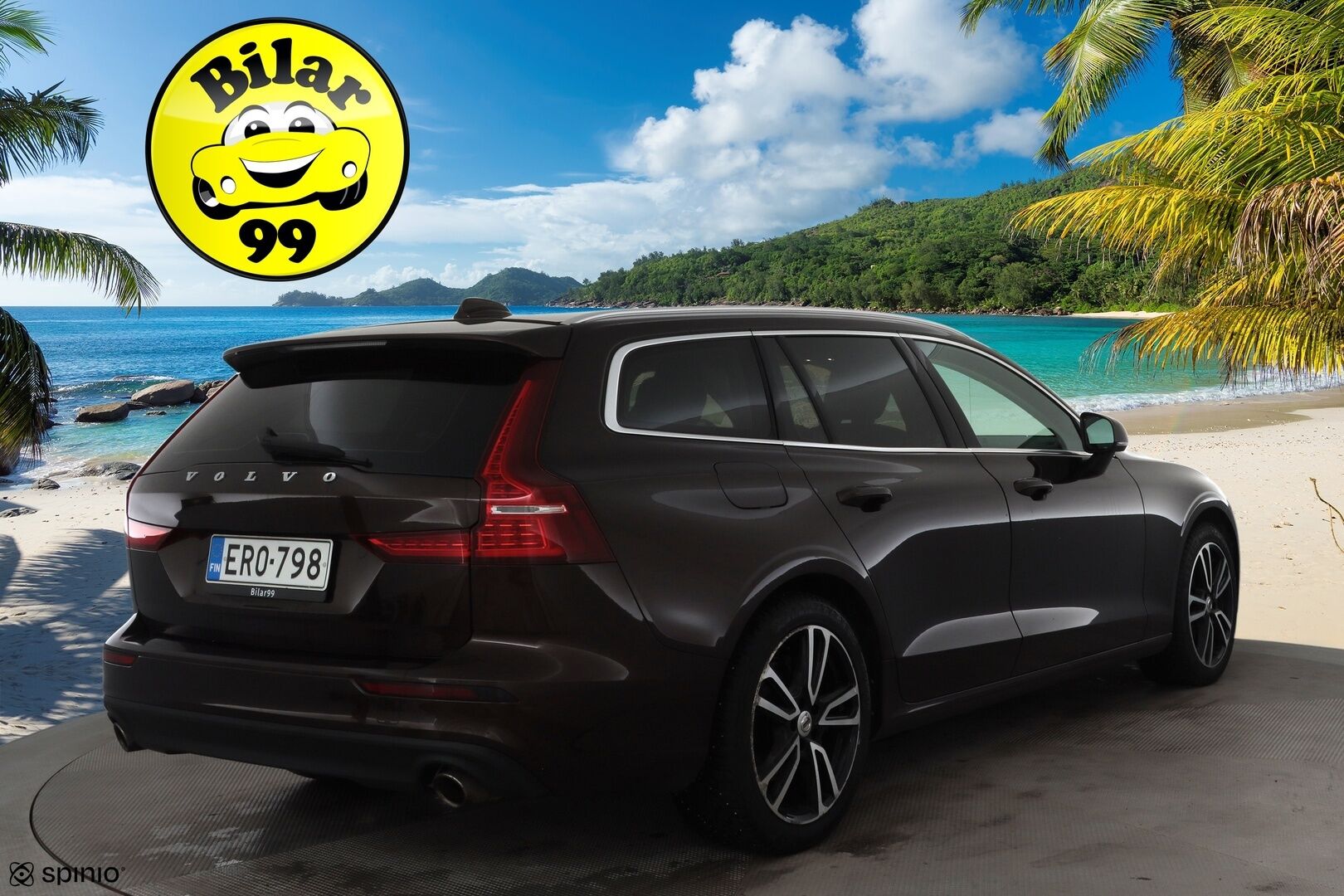Volvo V60 2020 T4 Business aut * ACC / P.tutka / Muistipenkit / Webasto / LED / Navi / Vaaleat sporttinahat / KeylessGo * - Suomi-auto / Kahdet renkaat aluvanteilla