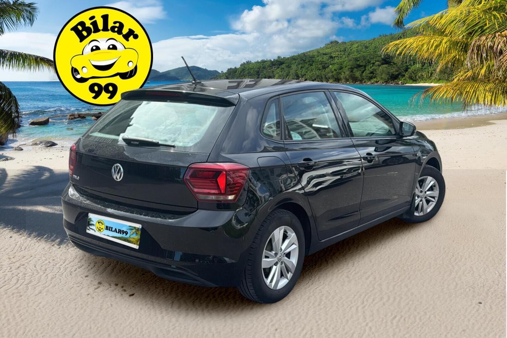 Volkswagen Polo 2019 Comfortline 1,0 TSI 70 kW (95 hv) - 2.om Suomi-auto | Vakkari | Tutkat | CarPlay | Monitoimiratti | Jakohihna 02/26 | 2x renkaat 