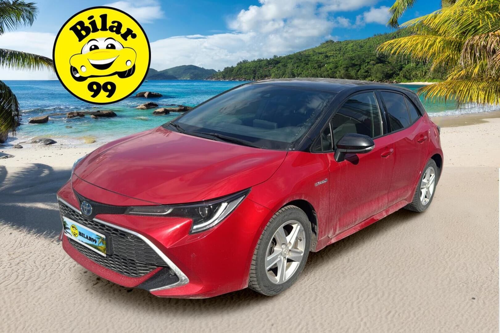 Toyota Corolla 2019 Hatchback 1,8 Hybrid Style * 2.om Suomi-auto / Merkkihuollettu / Adapt. vakkari / P.kamera / Navi / 2x renkaat* - JUURI MERKKIHUOLLETTU / Särmä yksilö - HULLUT AVAJAISHULINAT KORKOTARJOUS 3,29 %