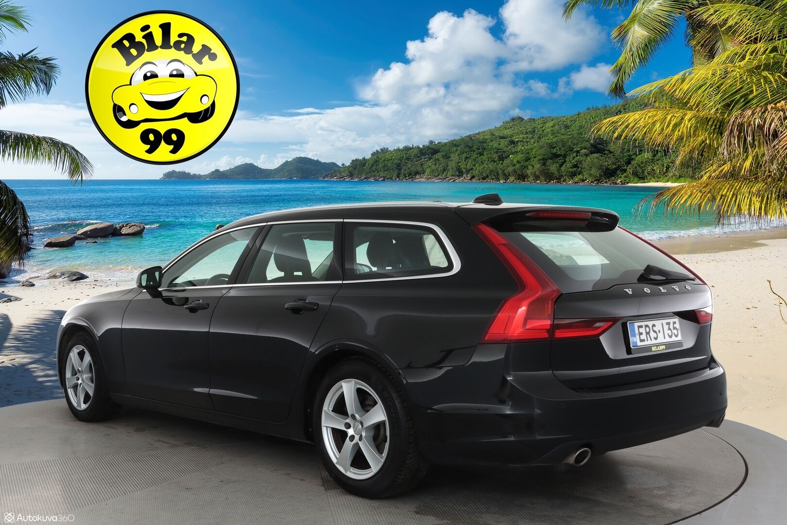 Volvo V90 2017 D4 Momentum **Adapt. vakkari / Webasto / VOC / Puolinahat / Keyless / AppleCarPlay / P.tutkat**
