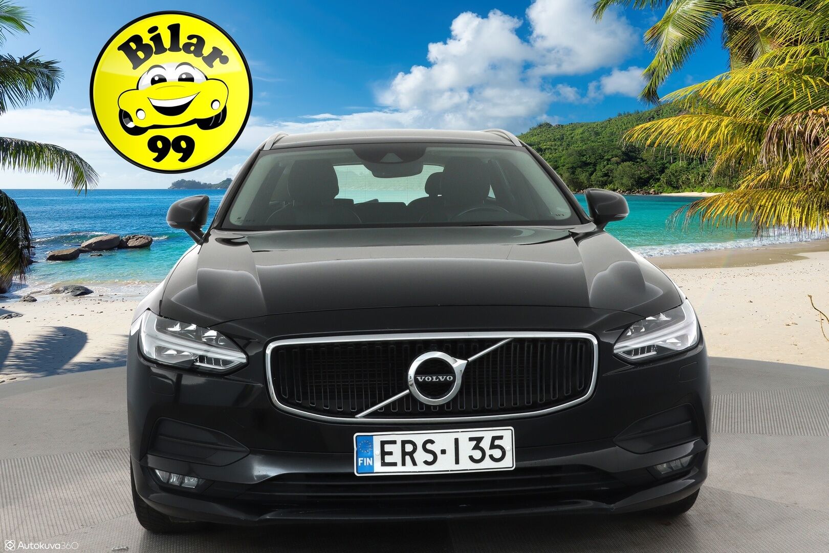 Volvo V90 2017 D4 Momentum **Adapt. vakkari / Webasto / VOC / Puolinahat / Keyless / AppleCarPlay / P.tutkat**
