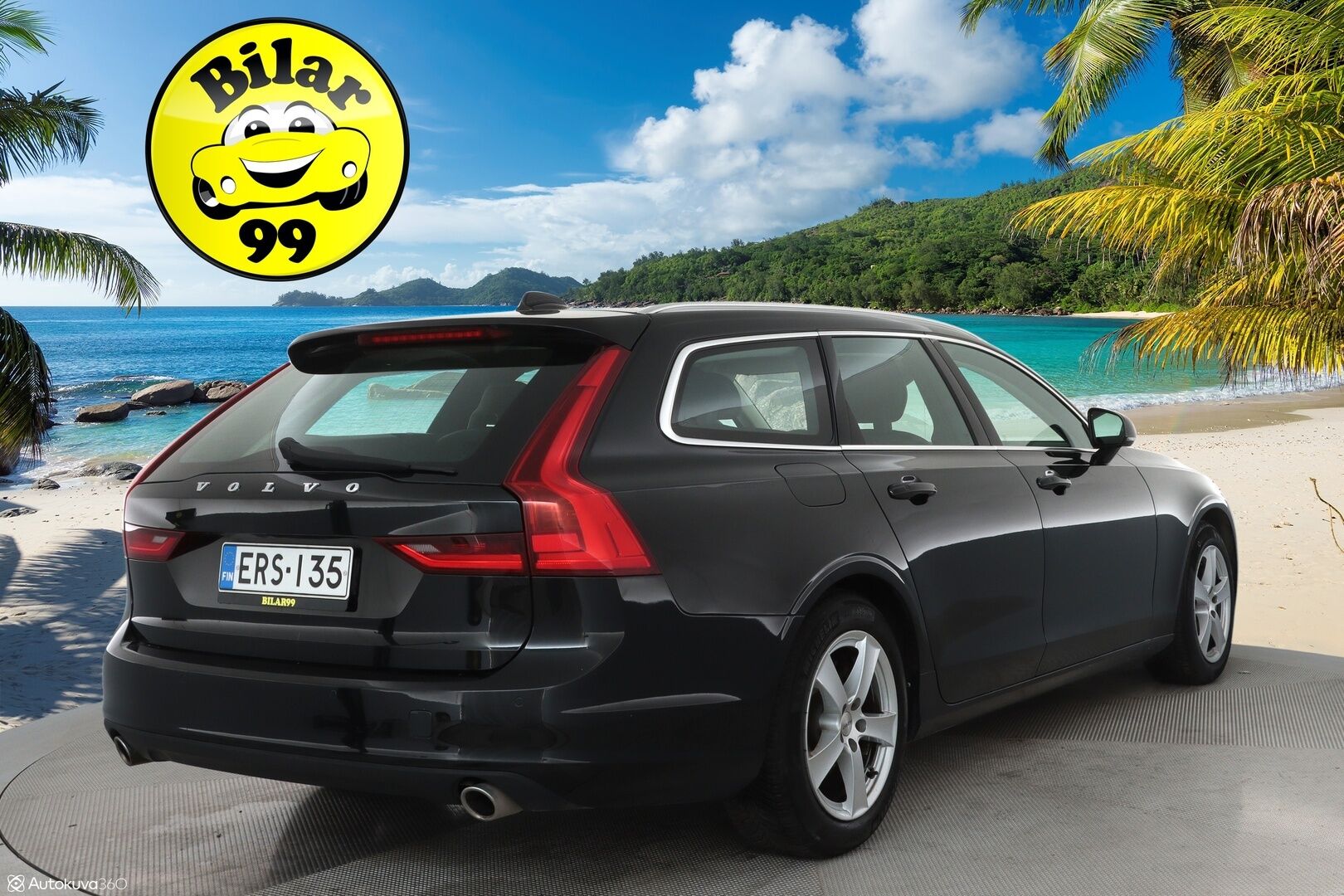 Volvo V90 2017 D4 Momentum **Adapt. vakkari / Webasto / VOC / Puolinahat / Keyless / AppleCarPlay / P.tutkat**