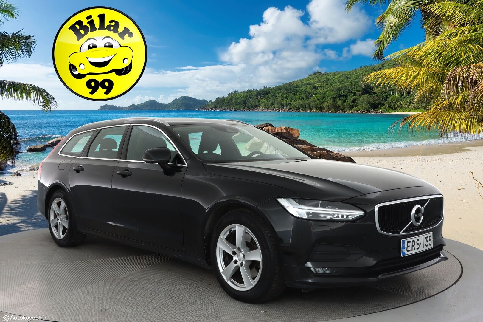 Volvo V90 2017 D4 Momentum **Adapt. vakkari / Webasto / VOC / Puolinahat / Keyless / AppleCarPlay / P.tutkat**