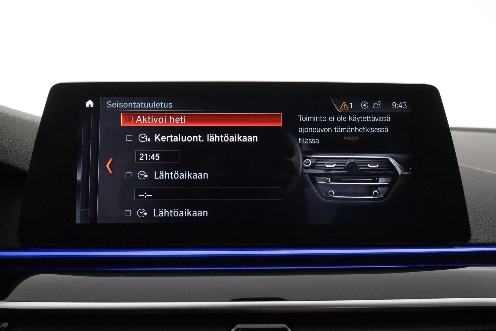 BMW 520 2017 G30 Sedan 520d A xDrive Business M Sport - Webasto | HUD | Harman&Kardon | 360° Kamera | Adapt.LED | Timantti Nappanahat | Sporttipenkit | Professional Navi