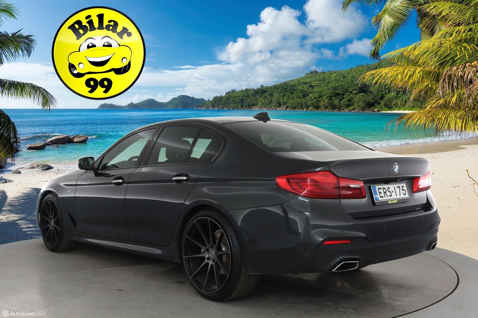 BMW 520 2017 G30 Sedan 520d A xDrive Business M Sport - Webasto / HUD / Harman&Kardon / 360-Kamera / Adapt.LED / Nahkasisusta / Sporttipenkit / Professional Navi / Supervarusteet!