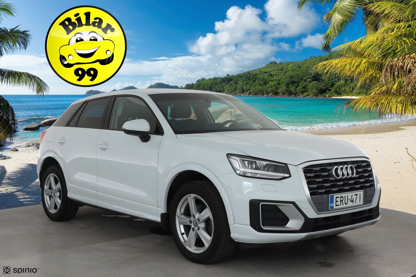 Audi Q2 2020 Business Sport 35 TFSI 110 kW S tronic **Webasto / Adapt.Vakkari / LED-valot / P.kamera / Apple&Android** - Suomi-auto / Kahdet Renkaat