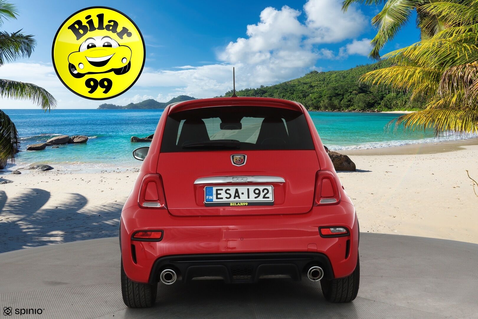 Fiat-Abarth 500 2019 595 1.4 T-JET **Facelift / Sport-alusta / Sporttipenkit / Bluetooth / Lohkolämmitin**