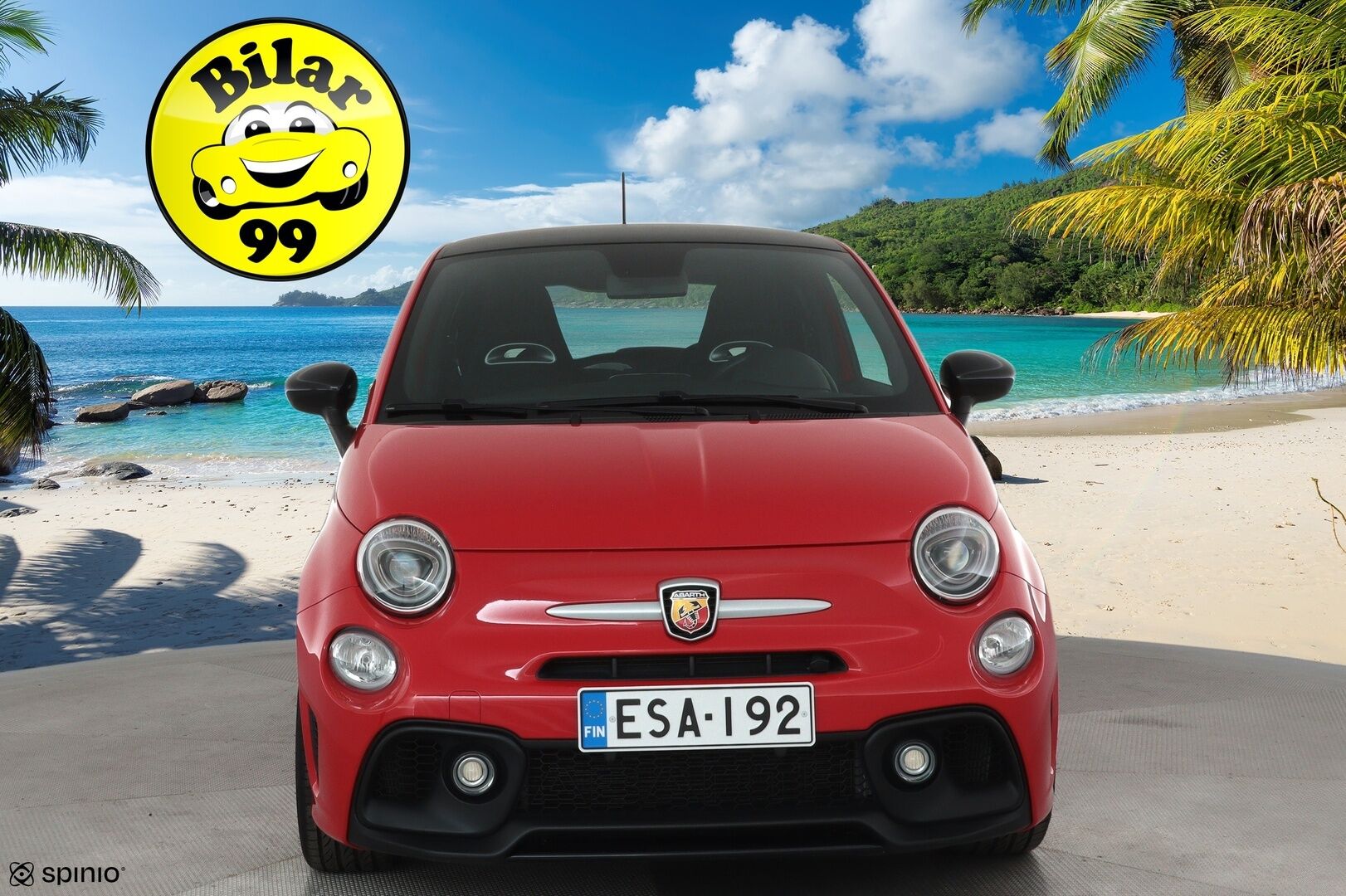 Fiat-Abarth 500 2019 595 1.4 T-JET **Facelift / Sport-alusta / Sporttipenkit / Bluetooth / Lohkolämmitin**