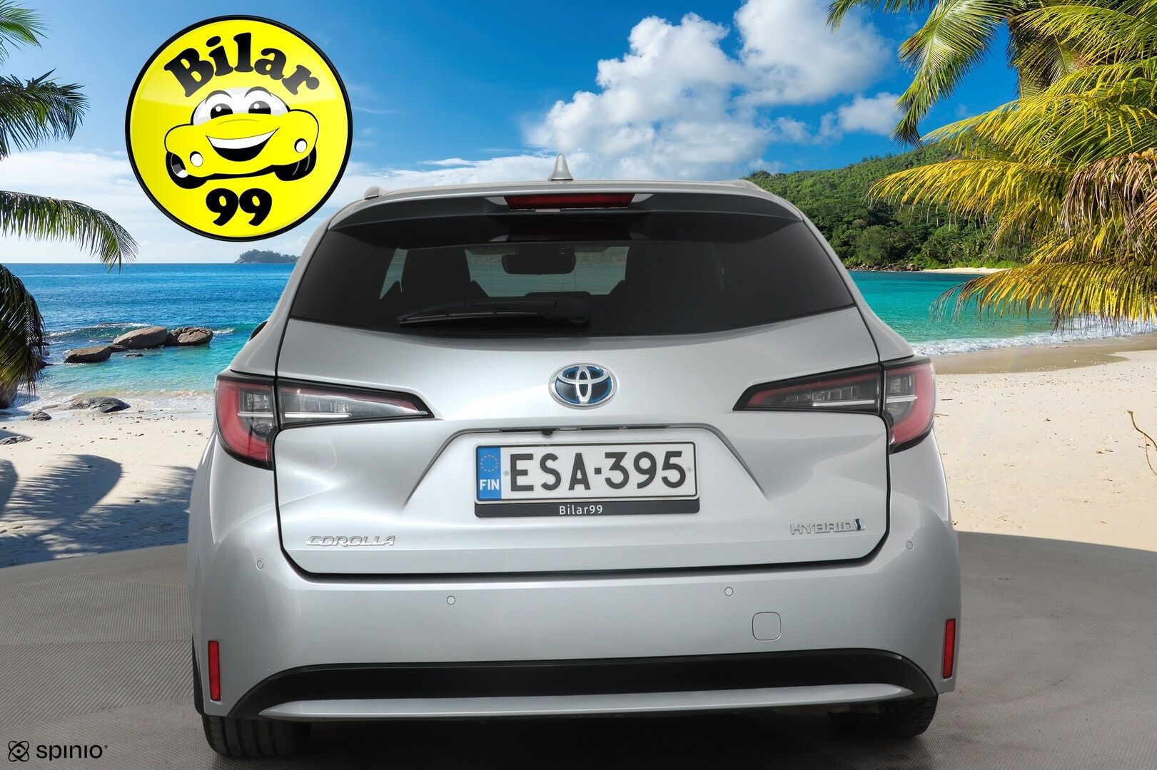 Toyota Corolla 2022 Touring Sports 1,8 Hybrid Style * ACC / P.kamera / LED / Navi / Lohkolämmitin / KeylessGo / Sähköluukku / Puolinahat * - Suomi-auto / Kahdet renkaat aluvanteilla / Merkkihuollettu