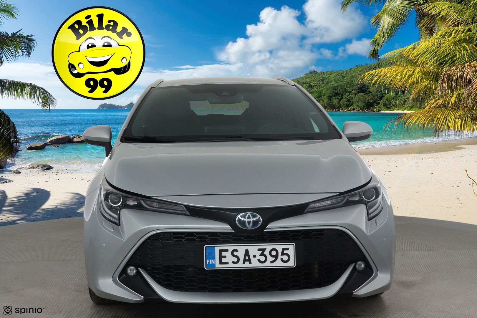 Toyota Corolla 2022 Touring Sports 1,8 Hybrid Style * ACC / P.kamera / LED / Navi / Lohkolämmitin / KeylessGo / Sähköluukku / Puolinahat * - Suomi-auto / Kahdet renkaat aluvanteilla / Merkkihuollettu