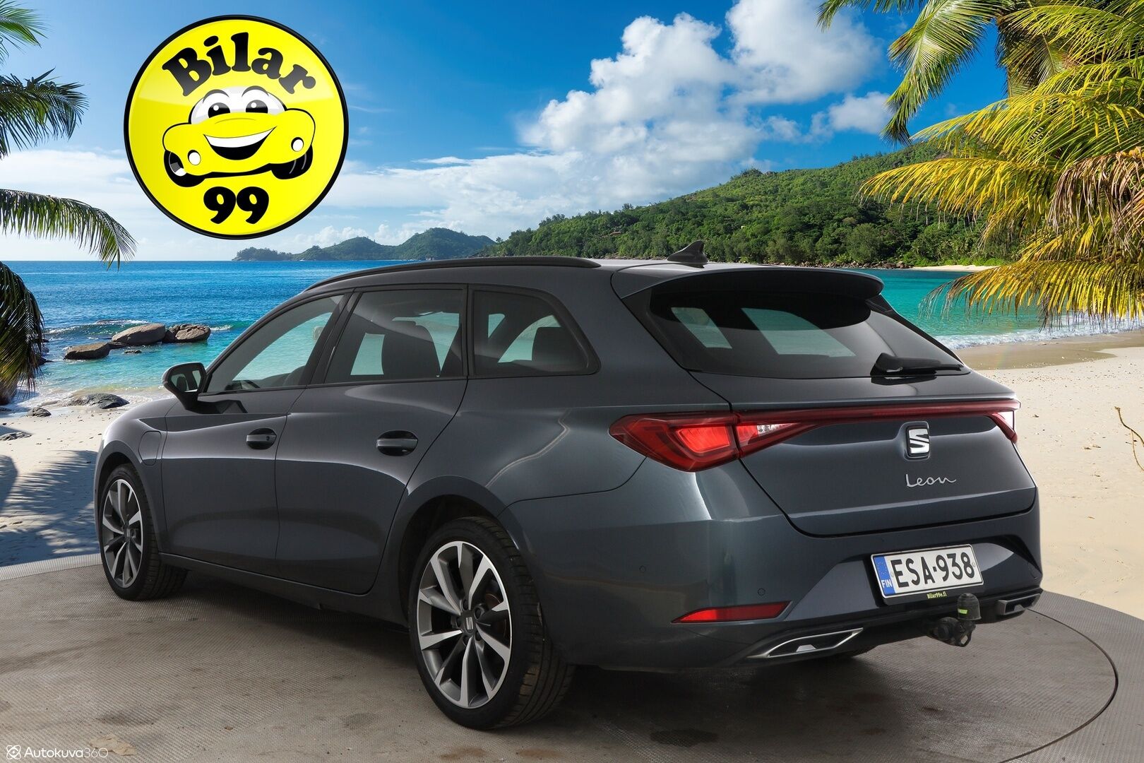 Seat Leon 2021 1,4 PHEV 204 eHybrid FR DSG - Adapt.Vakkari / Vetokoukku / Digimittari / Navi / Puolinahat /  LED / Keyless / Lohko / Ratinlämmitin / Merkkihuollettu! 