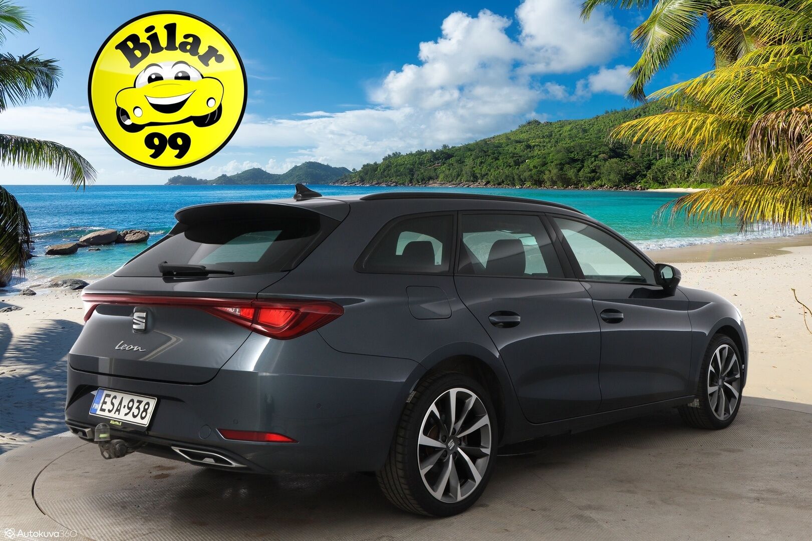 Seat Leon 2021 1,4 PHEV 204 eHybrid FR DSG - Adapt.Vakkari / Vetokoukku / Digimittari / Navi / Puolinahat /  LED / Keyless / Lohko / Ratinlämmitin / Merkkihuollettu! 