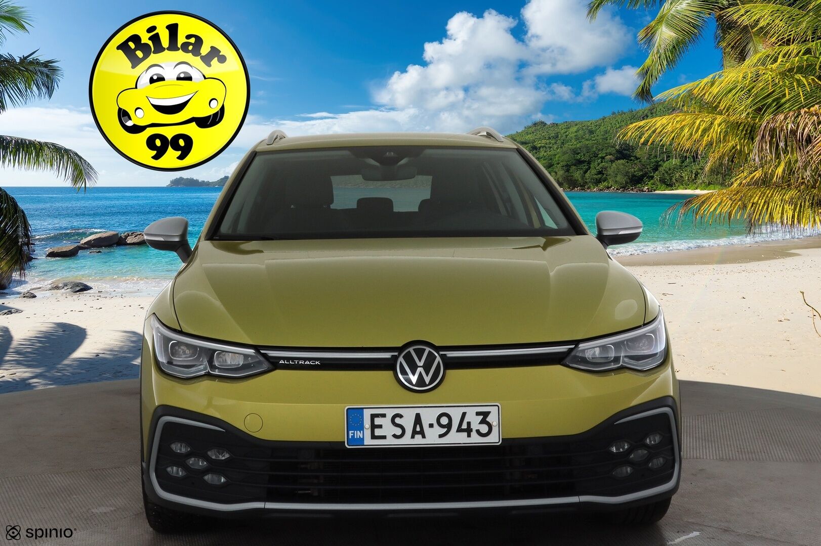 Volkswagen Golf 2022 Variant Alltrack 2,0 TDI 147 kW 4MOTION DSG. *ACC / Harman/Kardon / Webasto / P-Kamera / Keyless / Apple & Android * - 1.Om Suomi-auto / Kahdet renkaat