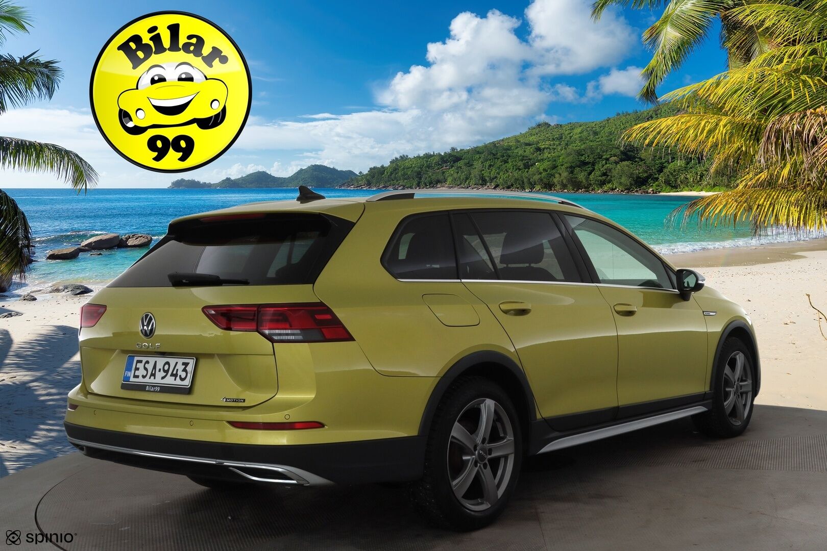 Volkswagen Golf 2022 Variant Alltrack 2,0 TDI 147 kW 4MOTION DSG. *ACC / Harman/Kardon / Webasto / P-Kamera / Keyless / Apple & Android * - 1.Om Suomi-auto / Kahdet renkaat