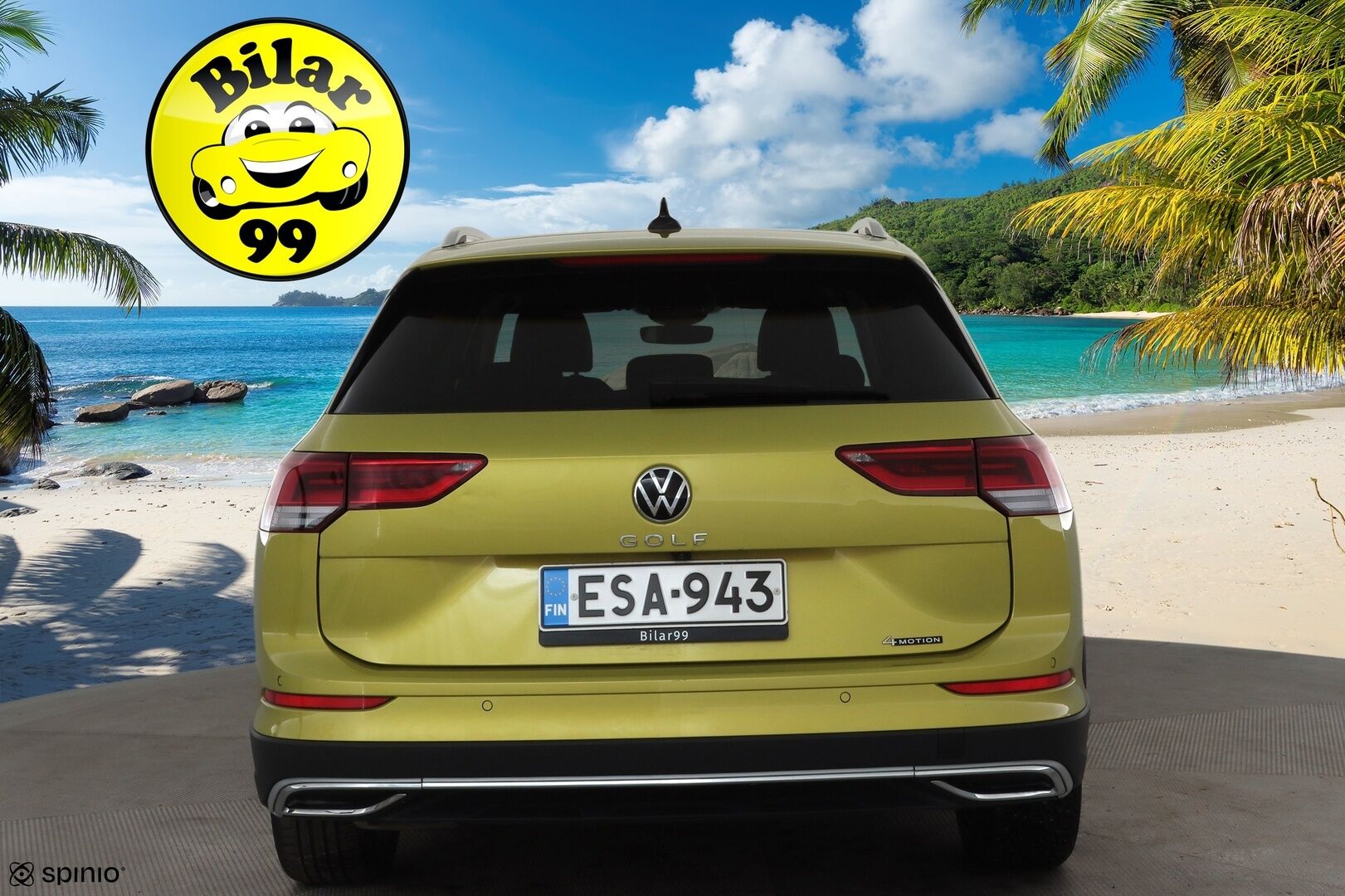 Volkswagen Golf 2022 Variant Alltrack 2,0 TDI 147 kW 4MOTION DSG. *ACC / Harman/Kardon / Webasto / P-Kamera / Keyless / Apple & Android * - 1.Om Suomi-auto / Kahdet renkaat