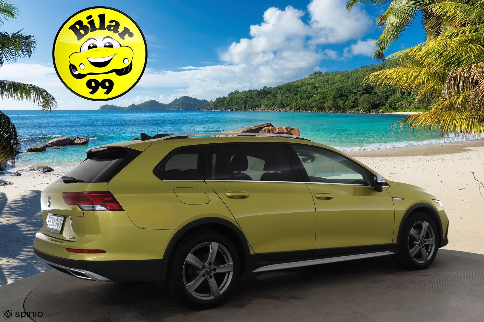 Volkswagen Golf 2022 Variant Alltrack 2,0 TDI 147 kW 4MOTION DSG. *ACC / Harman/Kardon / Webasto / P-Kamera / Keyless / Apple & Android * - 1.Om Suomi-auto / Kahdet renkaat