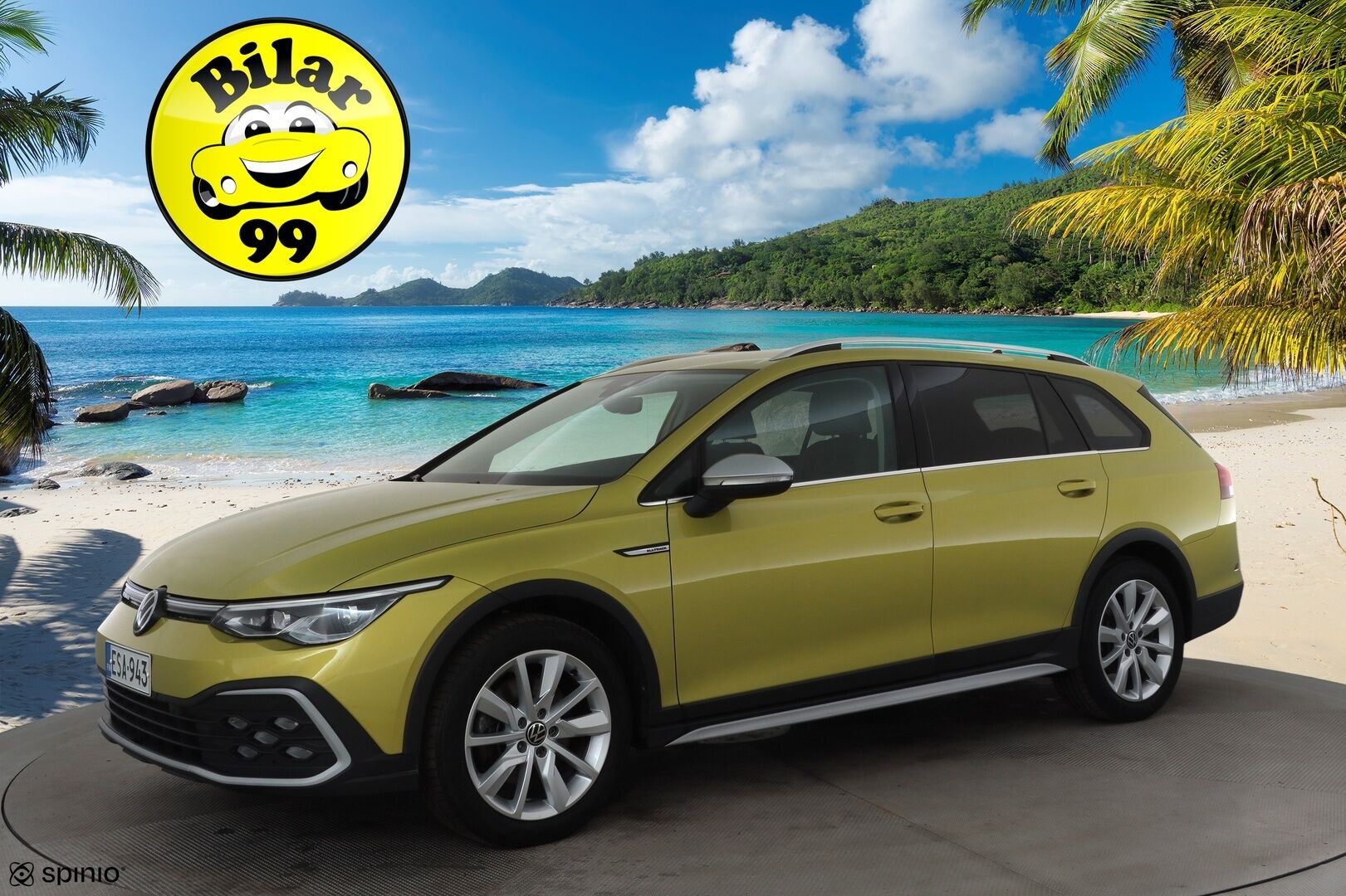 Volkswagen Golf 2022 Variant Alltrack 2,0 TDI 147 kW 4MOTION DSG. *ACC / Harman/Kardon / Webasto / P-Kamera / Keyless / Apple & Android * - 1.Om Suomi-auto / Kahdet renkaat