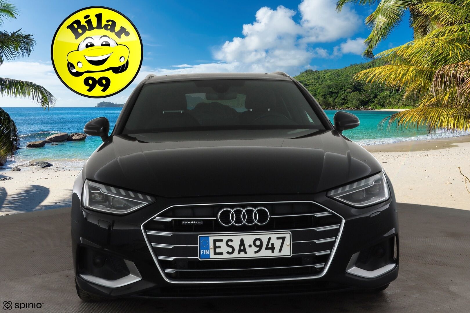 Audi A4 2022 Avant Business Advanced 40 TDI 150 kW MHEV quattro S tronic * Webasto / Koukku / ACC / Matrix / P.Kamera / Sportpenkit * - Panorama / 1-om Suomi-auto / Kahdet renkaat aluvanteilla / Merkkihuollot