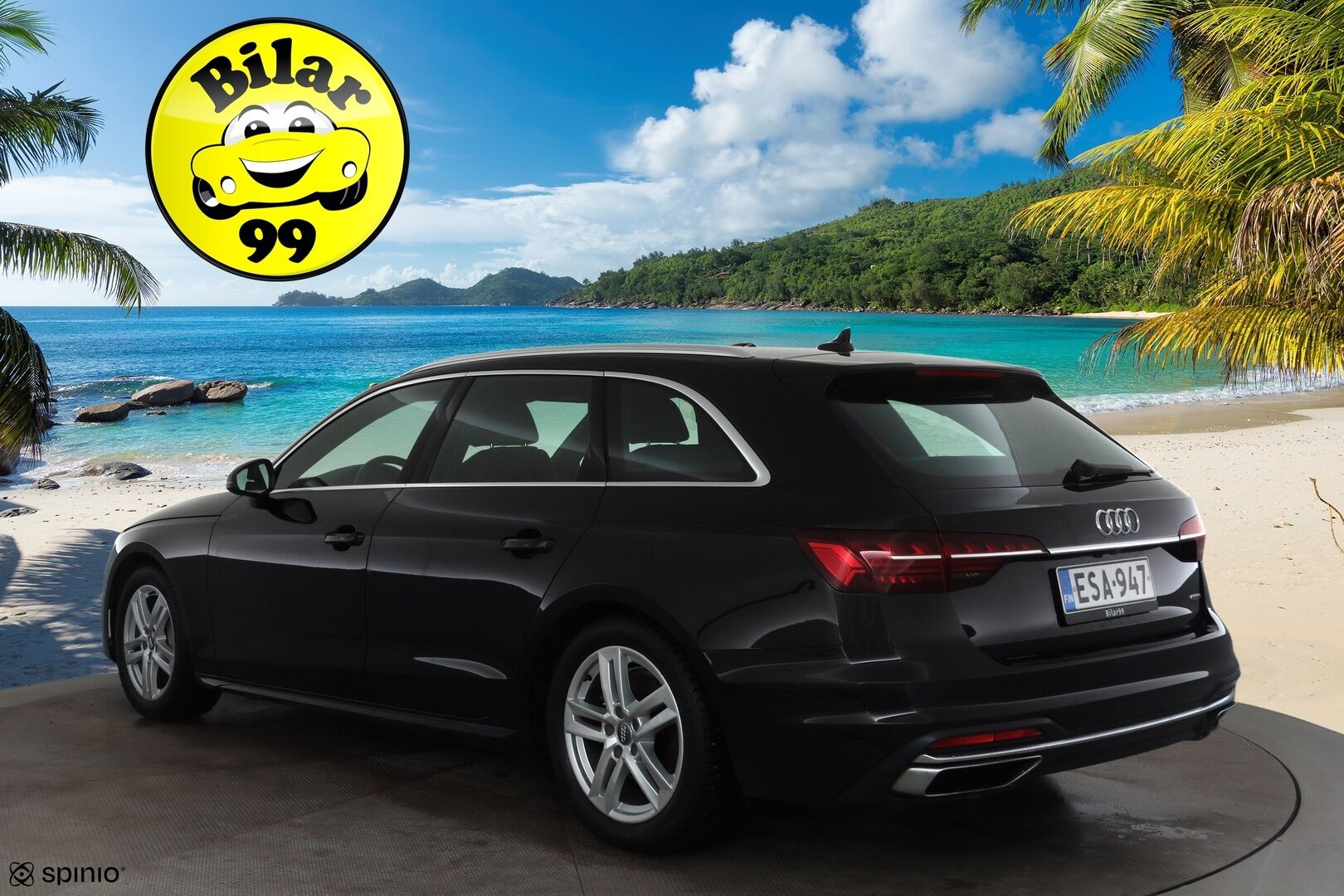 Audi A4 2022 Avant Business Advanced 40 TDI 150 kW MHEV quattro S tronic * Webasto / Koukku / ACC / Matrix / P.Kamera / Sportpenkit * - Panorama / 1-om Suomi-auto / Kahdet renkaat aluvanteilla / Merkkihuollot