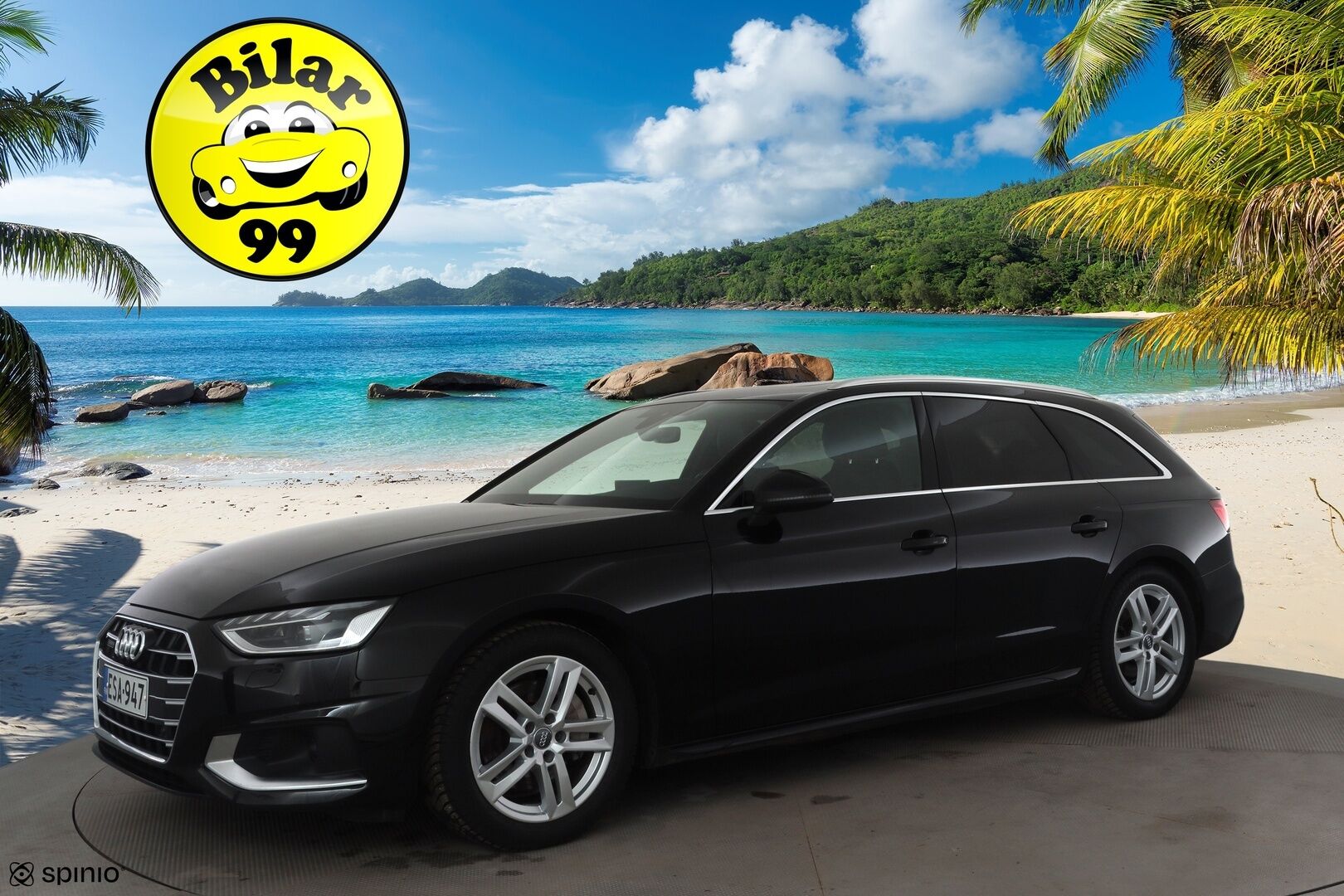 Audi A4 2022 Avant Business Advanced 40 TDI 150 kW MHEV quattro S tronic * Webasto / Koukku / ACC / Matrix / P.Kamera / Sportpenkit * - Panorama / 1-om Suomi-auto / Kahdet renkaat aluvanteilla / Merkkihuollot