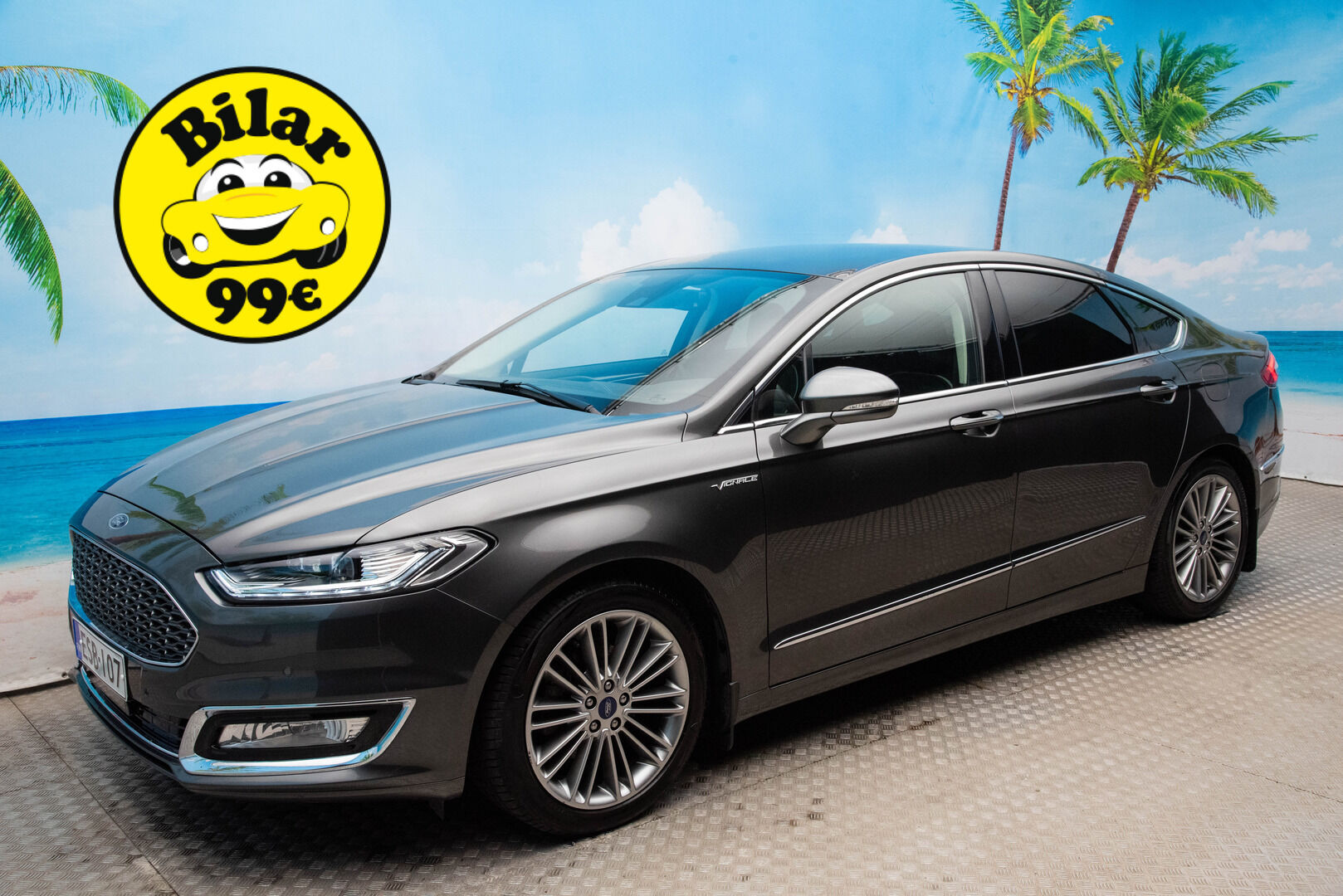 FORD Mondeo 2018 2,0 187hv Hybrid eCVT Vignale HEV * Dynamic LED / Navi / P.kamera / Upea ja taloudellinen! / Lohko / Ilmastoidut nahat *