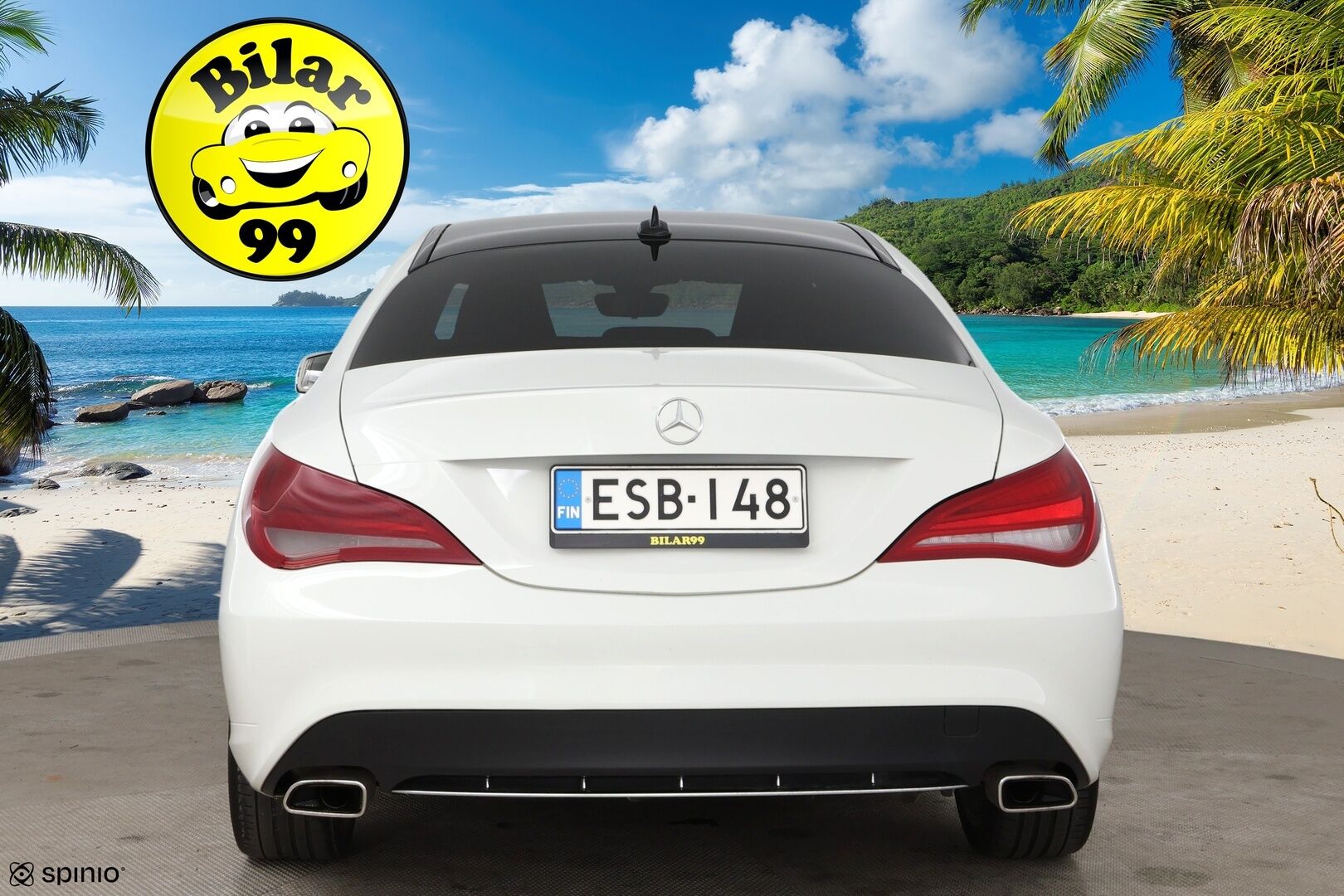 Mercedes-Benz CLA 2016 200 Sedan / P. Kamera / Nahkasisusta / Vakkari / 2x Renkaat / AMG Styling - Fiksut kilometrit & 2x renkaat aluvantein!