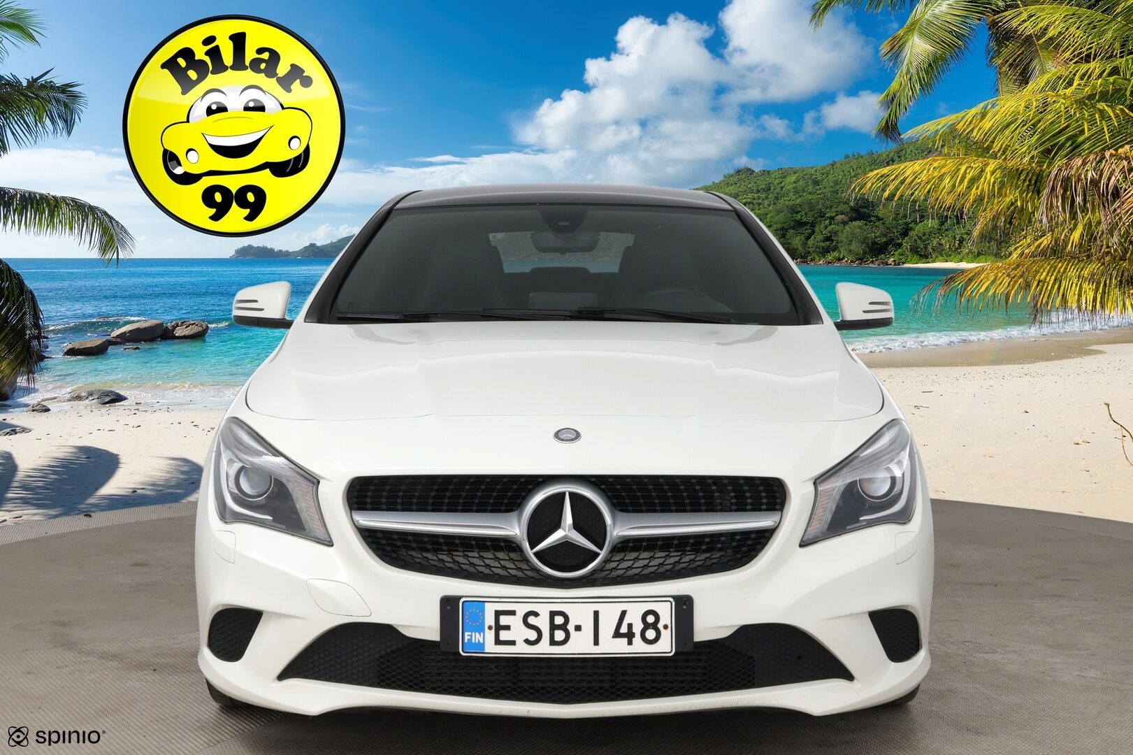 Mercedes-Benz CLA 2016 200 Sedan / P. Kamera / Nahkasisusta / Vakkari / 2x Renkaat / AMG Styling - Fiksut kilometrit & 2x renkaat aluvantein!