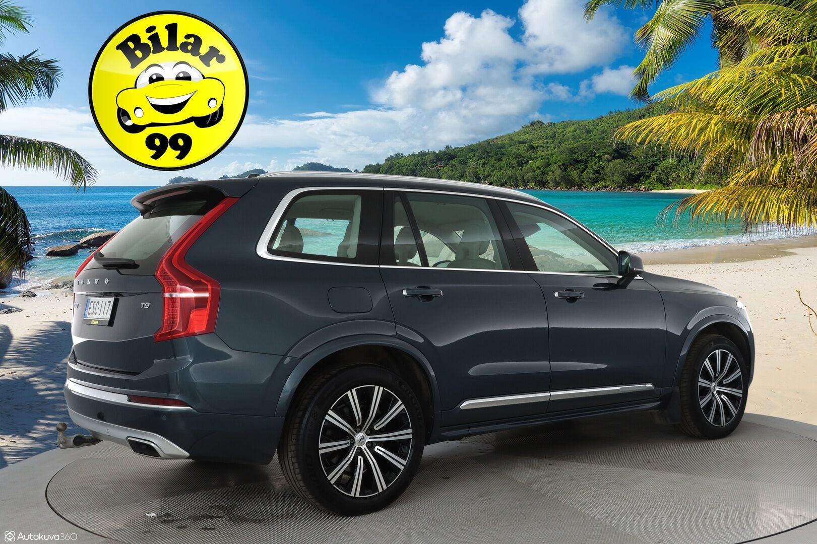 Volvo XC90 2020 T8 TwE AWD Inscription 7p **Adapt. vakkari / Pa-lämmitin / Muistipenkit / Koukku / Full-LED / Apple&Android / P.kamera** - 3,99 % KORKOTARJOUS TÄHÄN AUTOON - 31.5. ASTI! - 1-om. Suomi-auto / Akku kuntotarkistettu / Merkkihuollettu / Navi / VOC