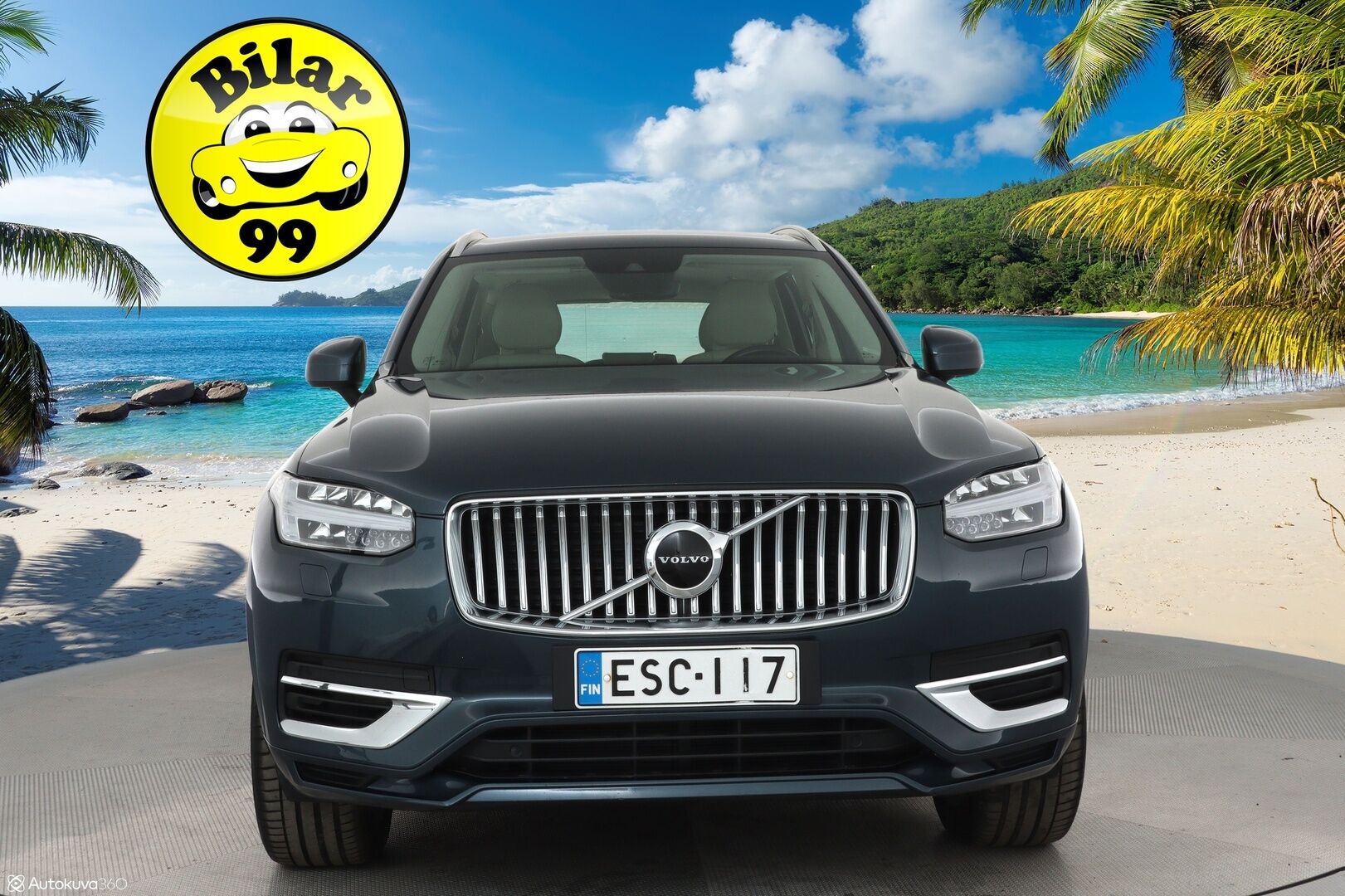 Volvo XC90 2020 T8 TwE AWD Inscription 7p **Adapt. vakkari / Pa-lämmitin / Muistipenkit / Koukku / Full-LED / Apple&Android / P.kamera** - 3,99 % KORKOTARJOUS TÄHÄN AUTOON - 31.5. ASTI! - 1-om. Suomi-auto / Akku kuntotarkistettu / Merkkihuollettu / Navi / VOC