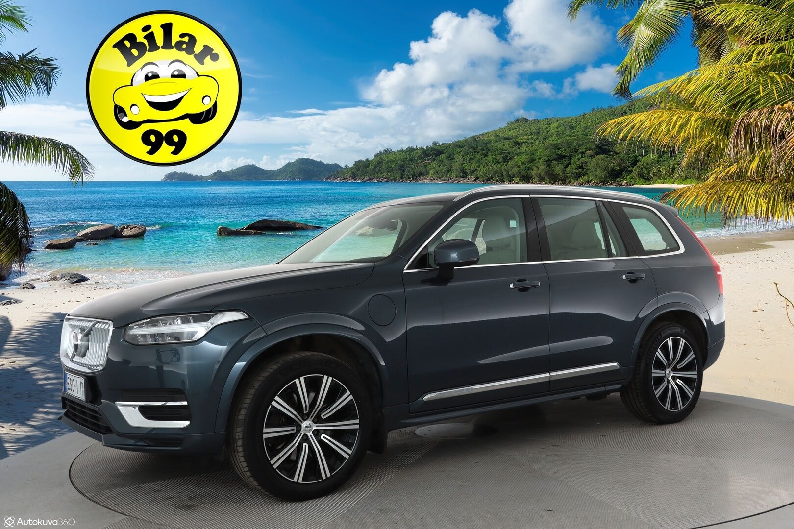 Volvo XC90 2020 T8 TwE AWD Inscription 7p **Adapt. vakkari / Pa-lämmitin / Muistipenkit / Koukku / Full-LED / Apple&Android / P.kamera** - 3,99 % KORKOTARJOUS TÄHÄN AUTOON - 31.5. ASTI! - 1-om. Suomi-auto / Akku kuntotarkistettu / Merkkihuollettu / Navi / VOC
