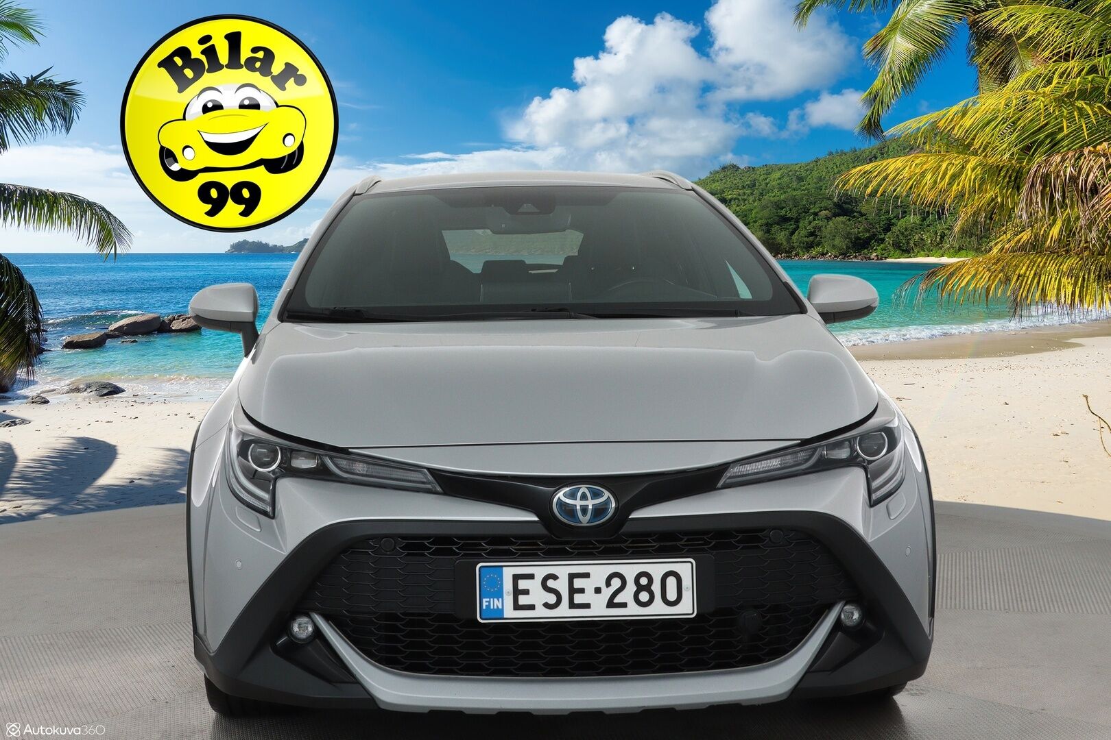 Toyota Corolla 2020 Touring Sports 1,8 Hybrid TREK ** Adapt.Vakkari / P.kamera / LED-valot / Sisätilanlämmitin / Navi / KeylessGO ** - Suomi-auto / Merkkihuollettu / 2x Renkaat 