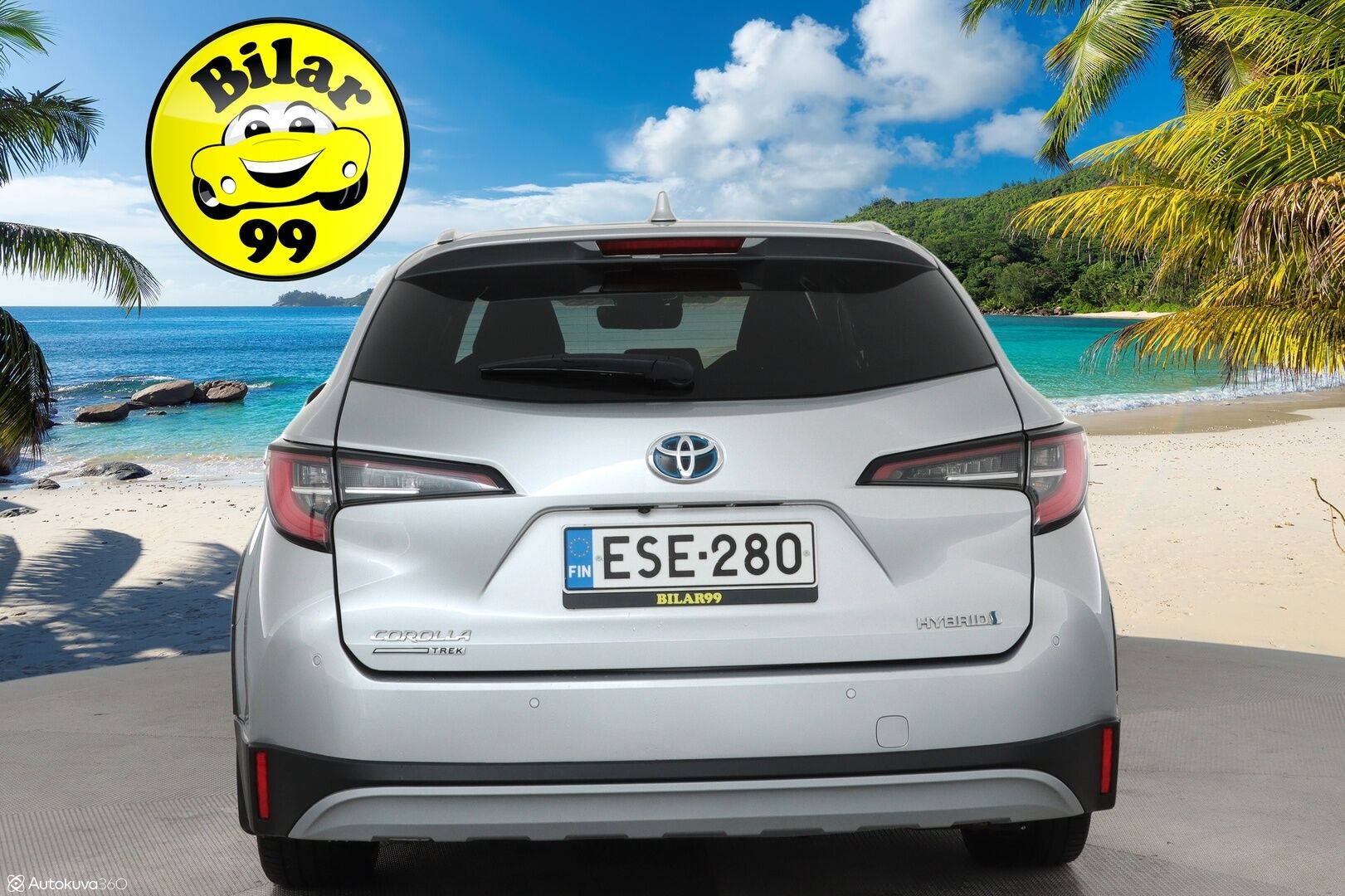Toyota Corolla 2020 Touring Sports 1,8 Hybrid TREK ** Adapt.Vakkari / P.kamera / LED-valot / Sisätilanlämmitin / Navi / KeylessGO ** - Suomi-auto / Merkkihuollettu / 2x Renkaat 