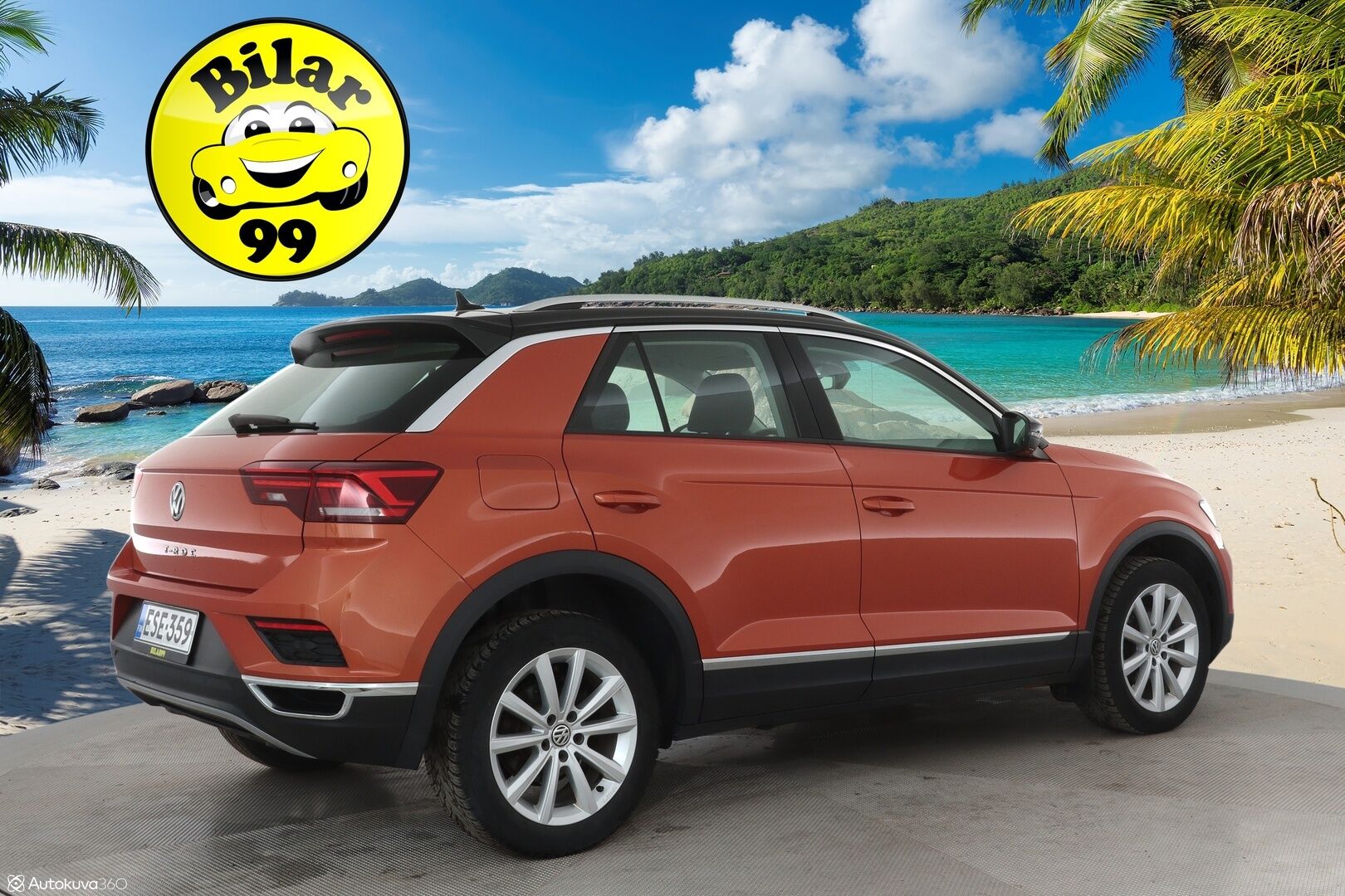 Volkswagen T-Roc 2020 Sport 1,5 TSI EVO 110 kW DSG-automaatti - 1Om Suomiauto / Webasto / Adapt.Vakkari / Digimittari / Adapt.LED / Navi / KeylessGo / Sähköluukku / Hyvin varusteltu!
