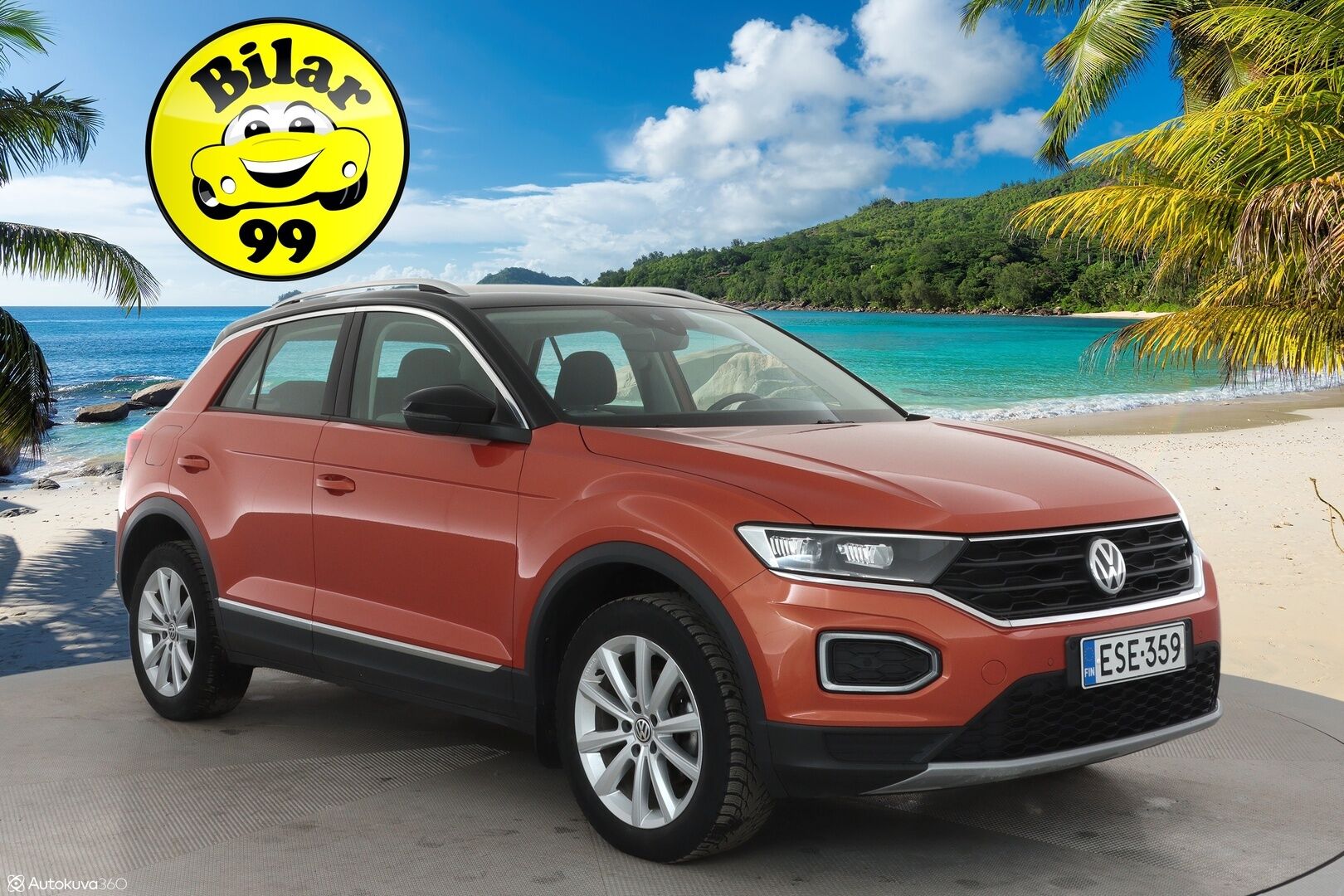 Volkswagen T-Roc 2020 Sport 1,5 TSI EVO 110 kW DSG-automaatti - 1Om Suomiauto / Webasto / Adapt.Vakkari / Digimittari / Adapt.LED / Navi / KeylessGo / Sähköluukku / Hyvin varusteltu!
