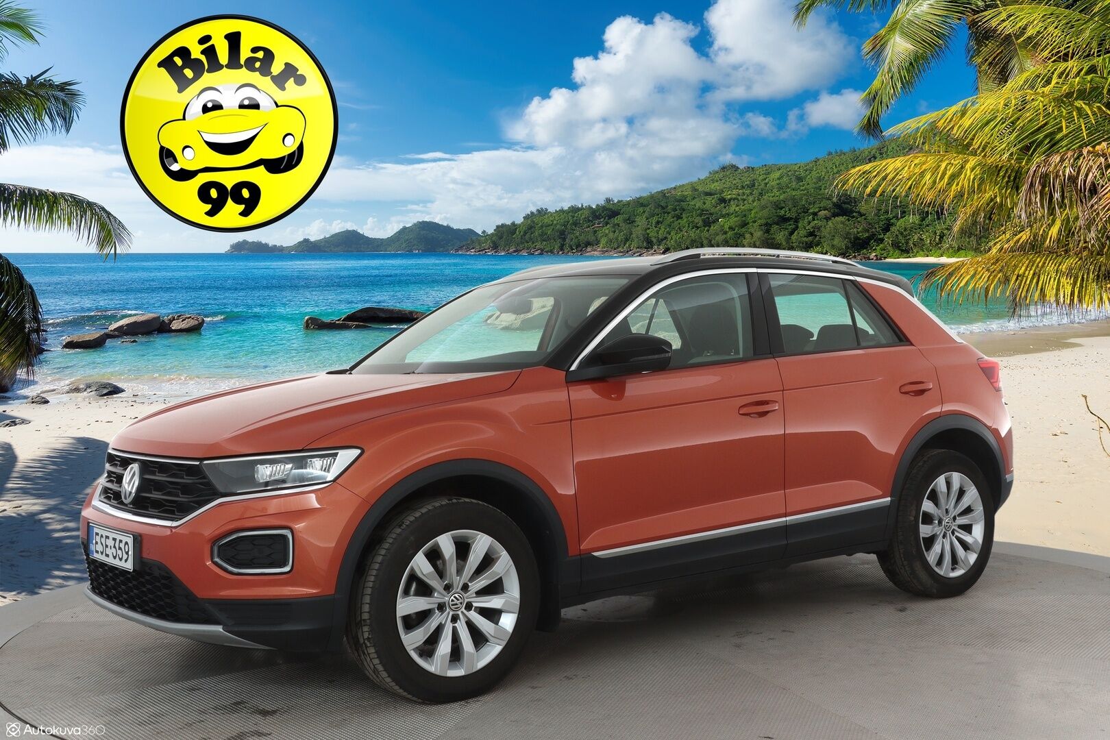 Volkswagen T-Roc 2020 Sport 1,5 TSI EVO 110 kW DSG-automaatti - 1Om Suomiauto / Webasto / Adapt.Vakkari / Digimittari / Adapt.LED / Navi / KeylessGo / Sähköluukku / Hyvin varusteltu!