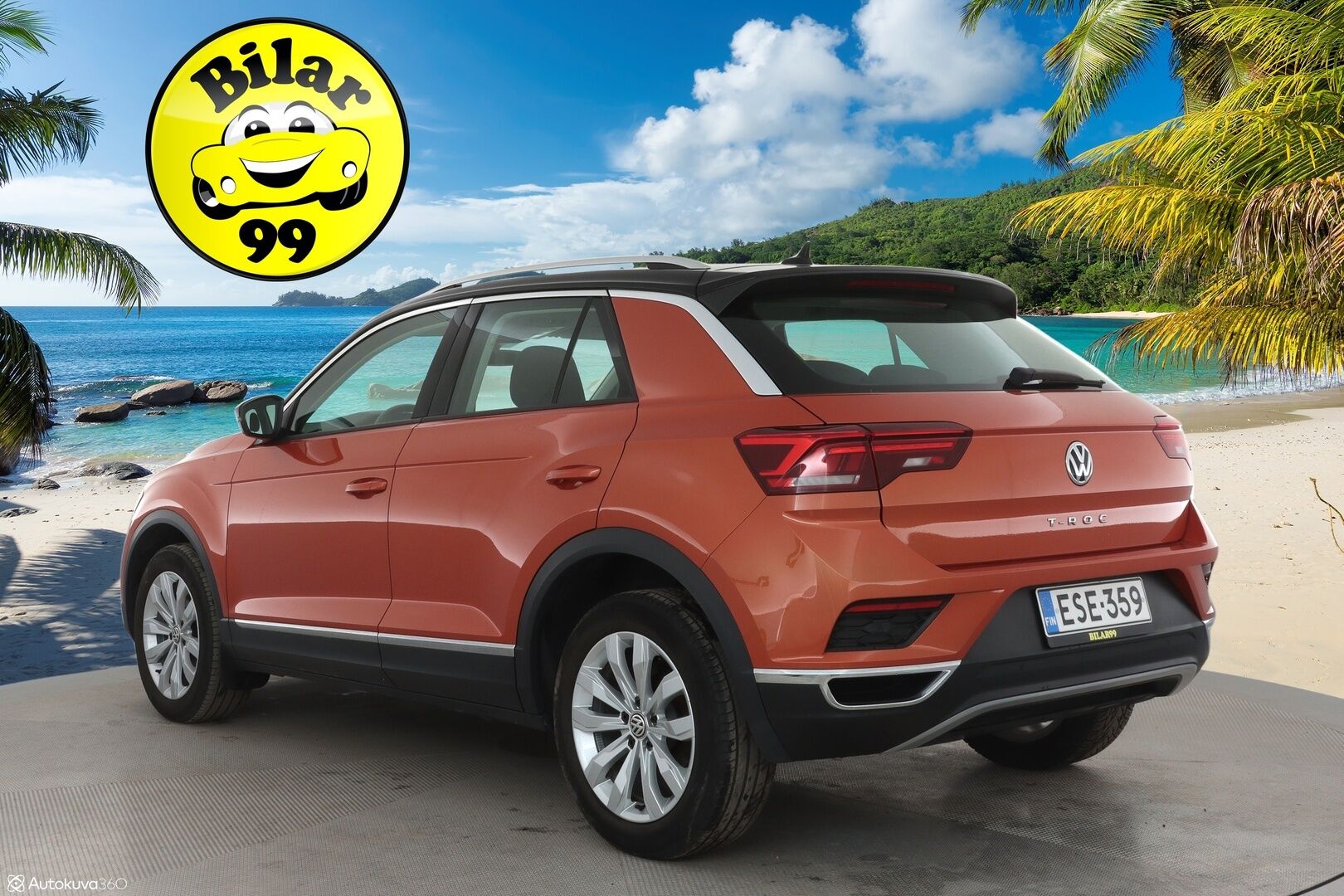 Volkswagen T-Roc 2020 Sport 1,5 TSI EVO 110 kW DSG-automaatti - 1Om Suomiauto / Webasto / Adapt.Vakkari / Digimittari / Adapt.LED / Navi / KeylessGo / Sähköluukku / Hyvin varusteltu!