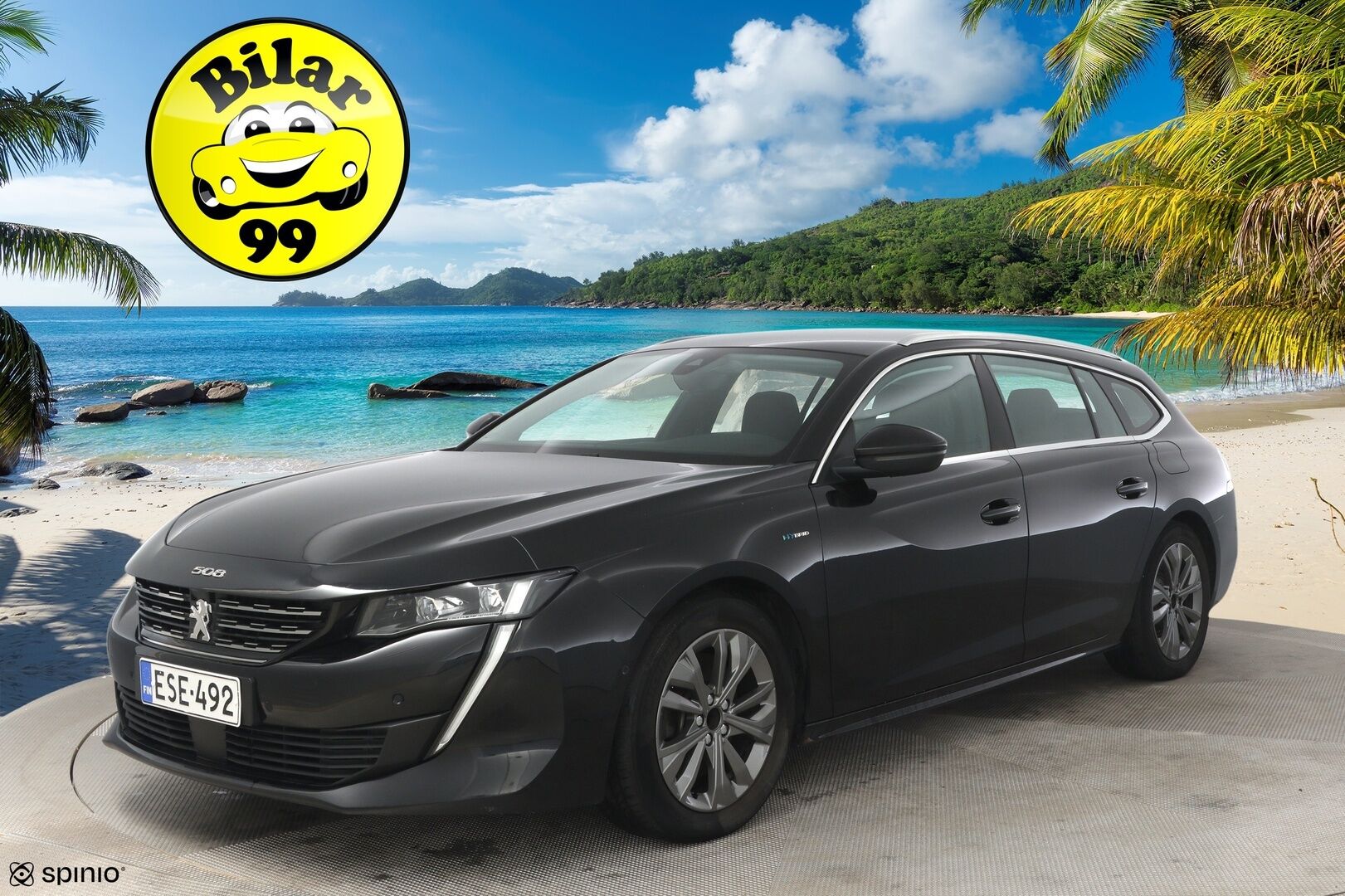Peugeot 508 2020 SW Allure Hybrid 225 EAT8-automaatti**ACC / Navi / Kaistavahti / Keyless** - *Lisälämmitin / Suomi-auto / Digimittaristo*